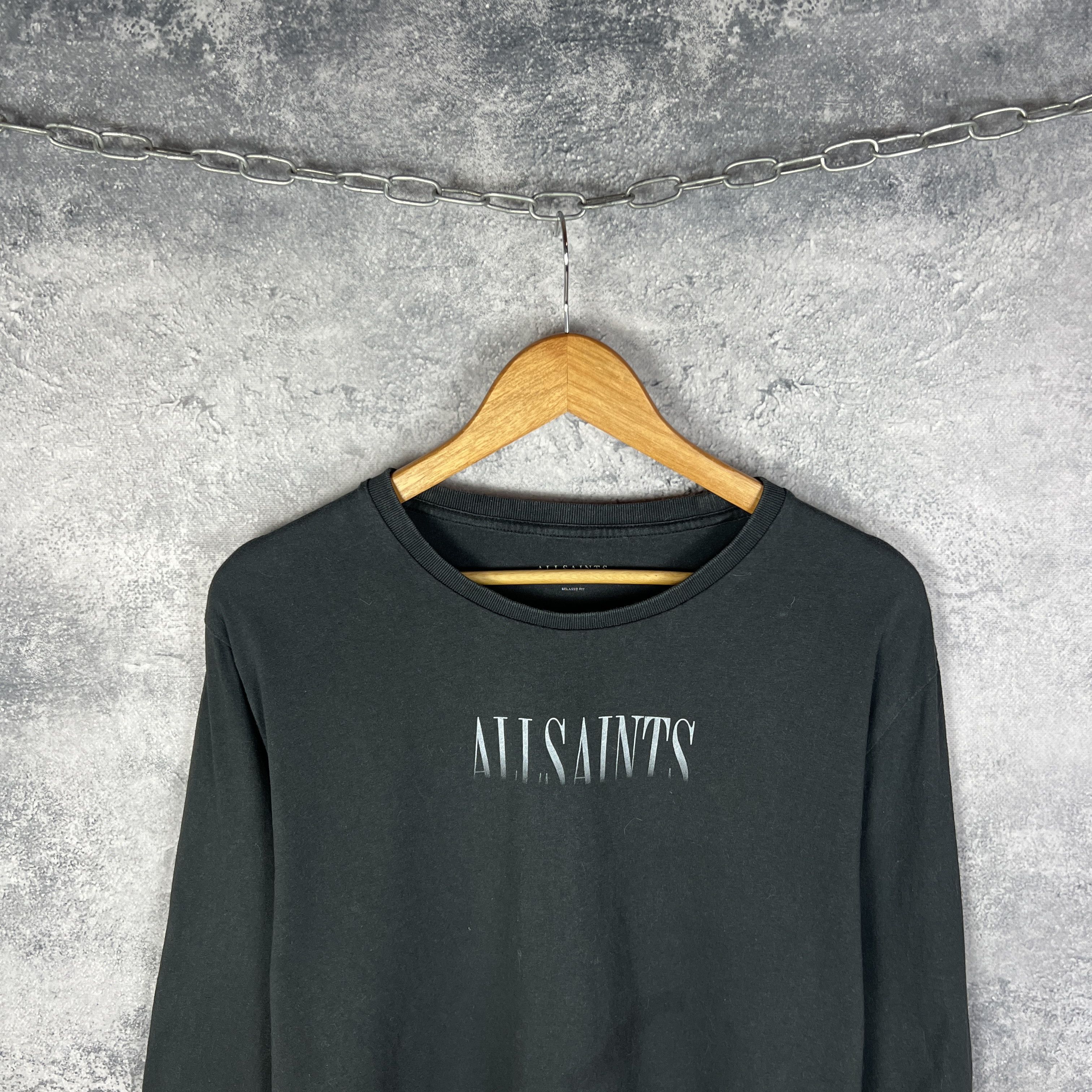 Allsaints Allsaints Longsleeve Men's Size L Black Size US L / EU 52-54 / 3 - 2 Thumbnail