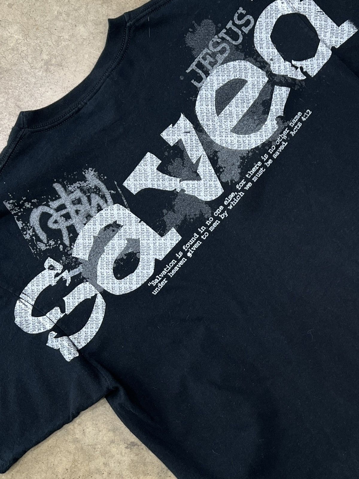 Vintage Vintage Sinner Religious Timothy Bible Verse Tee XL Size US XL / EU 56 / 4 - 5 Thumbnail