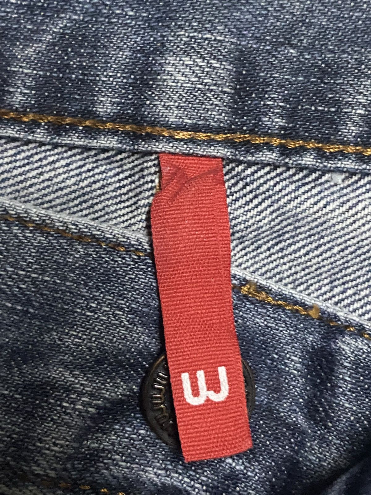 Engineered Garments × Uniqlo Vintage Japanese Brand Uniqlo Faded Wash Distressed Loose Size US 32 / EU 48 - 16 Thumbnail