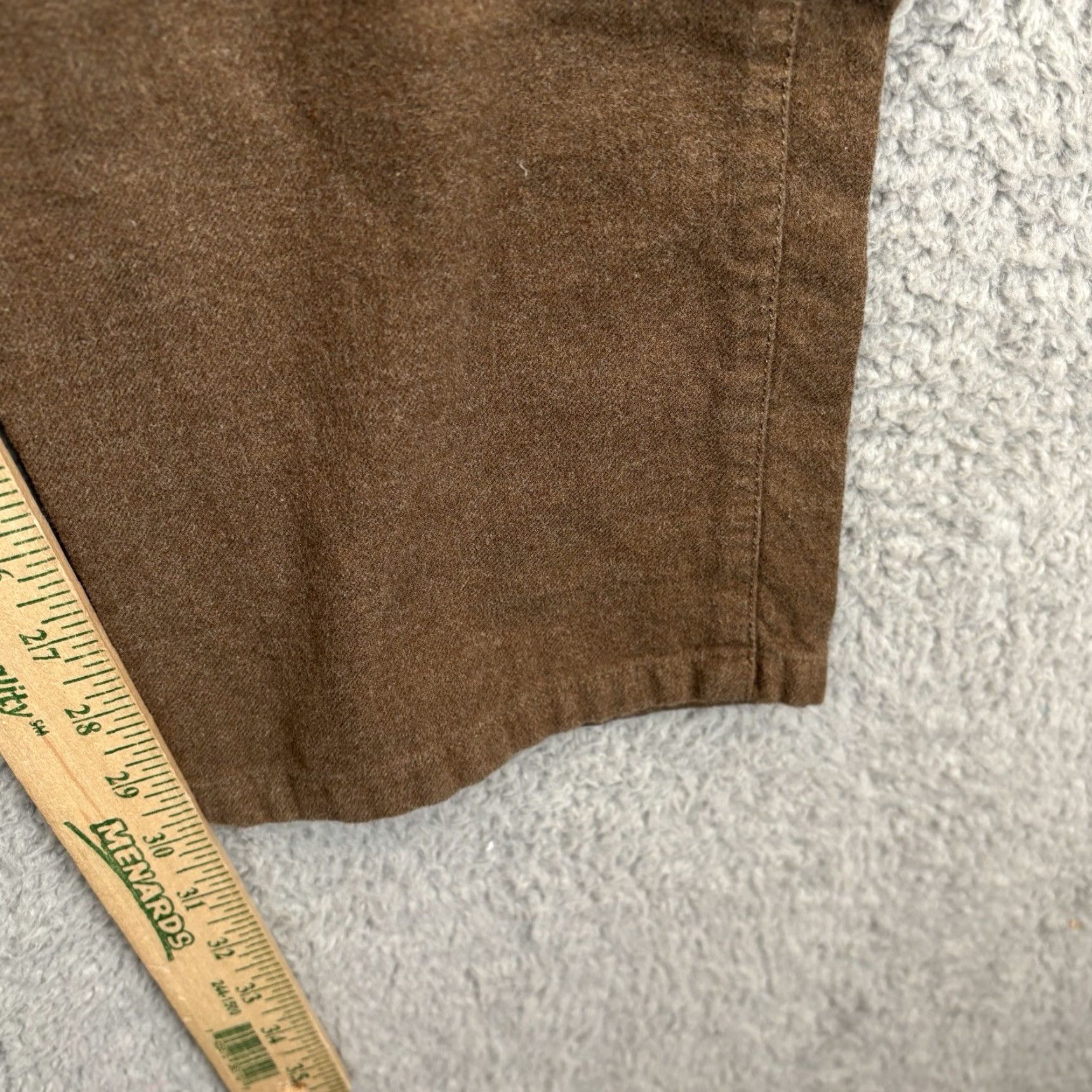 Peter Millar Peter Millar Pants 5 Pocket Cotton Flannel Mens 38x30 Brown Stretch MF21BO1 Size US 38 / EU 54 - 6 Thumbnail