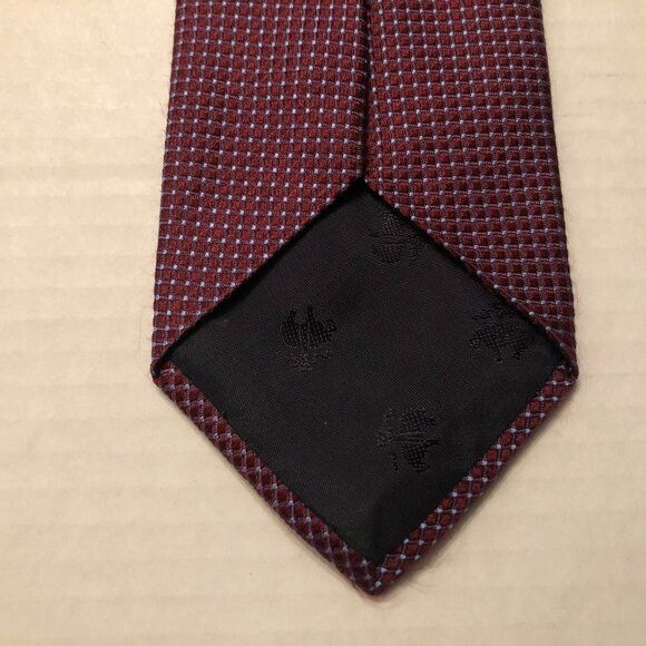 Brooks Brothers BROOKS BROTHERS MEN'S NEW BURGUNDY SILK TIE 3 1/4" X 59" Size ONE SIZE - 2 Thumbnail