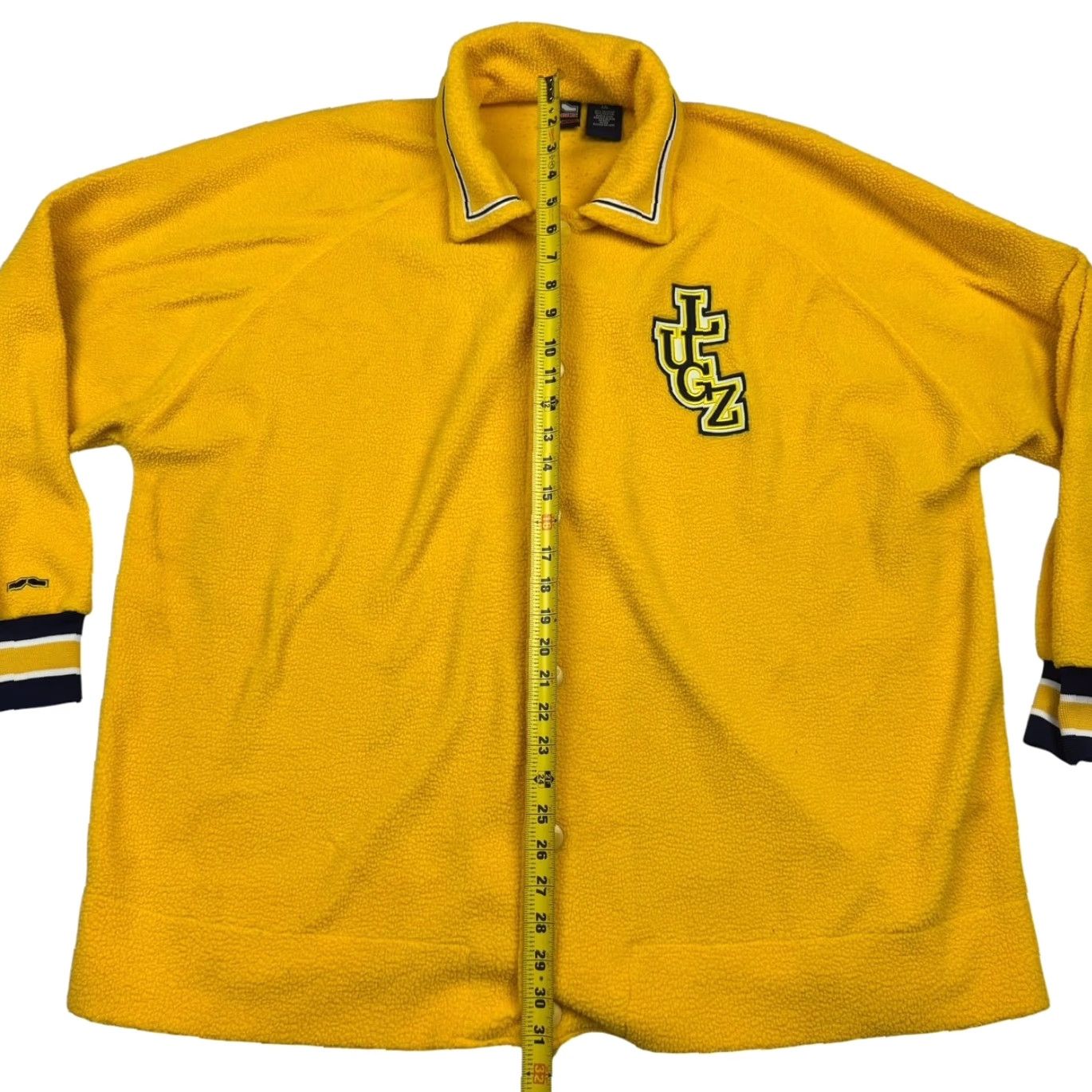 Lugz VINTAGE Lugz Jacket Men’s Deep Pile Polyester Fleece Gold 2XL Sleeve Size US XXL / EU 58 / 5 - 5 Thumbnail