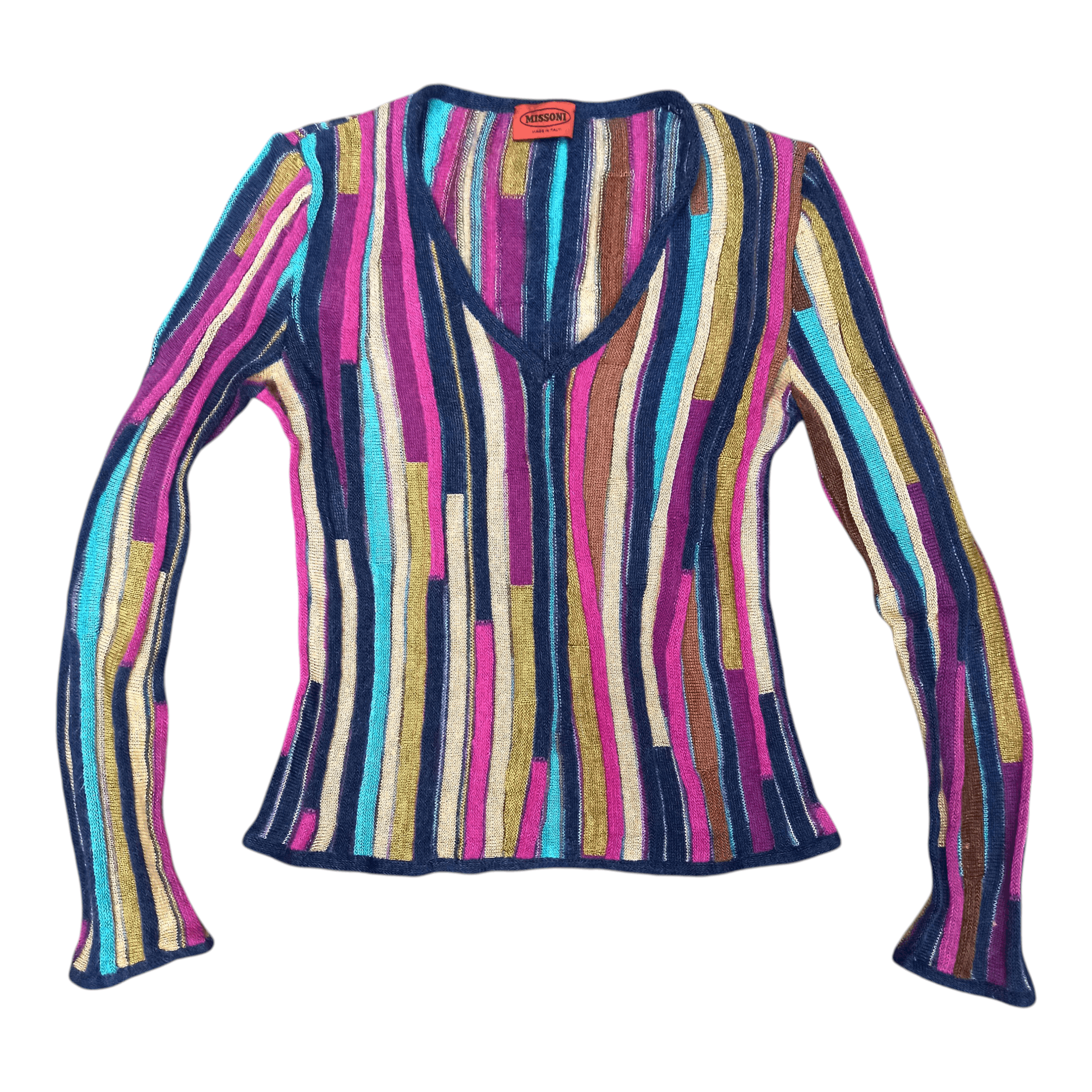 Missoni Sweater Multicollor Missoni Mohair Size S / US 4 / IT 40 - 1 Thumbnail