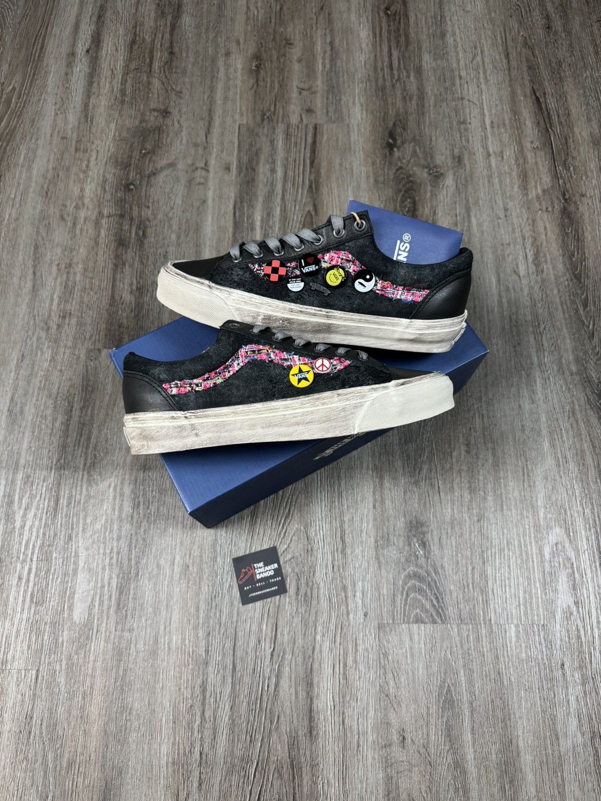 Vans Vans Old Skool 36 LX Souvenir Black Size 6.5M/8W | Grailed