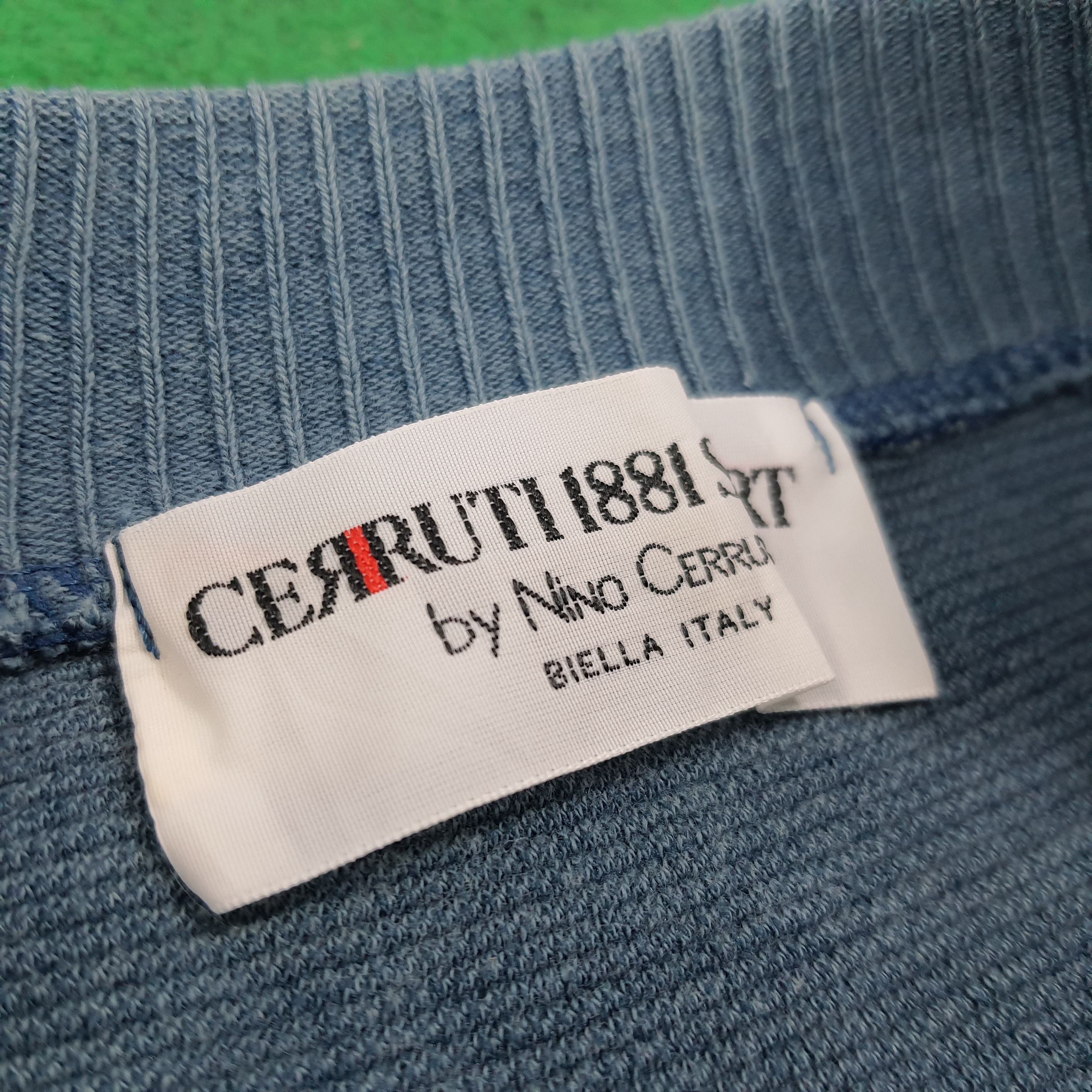 Cerruti 1881 Vintage Cerruti 1881 Sports Knitted Sweatshirt C269N7 Size S / US 4 / IT 40 - 5 Thumbnail