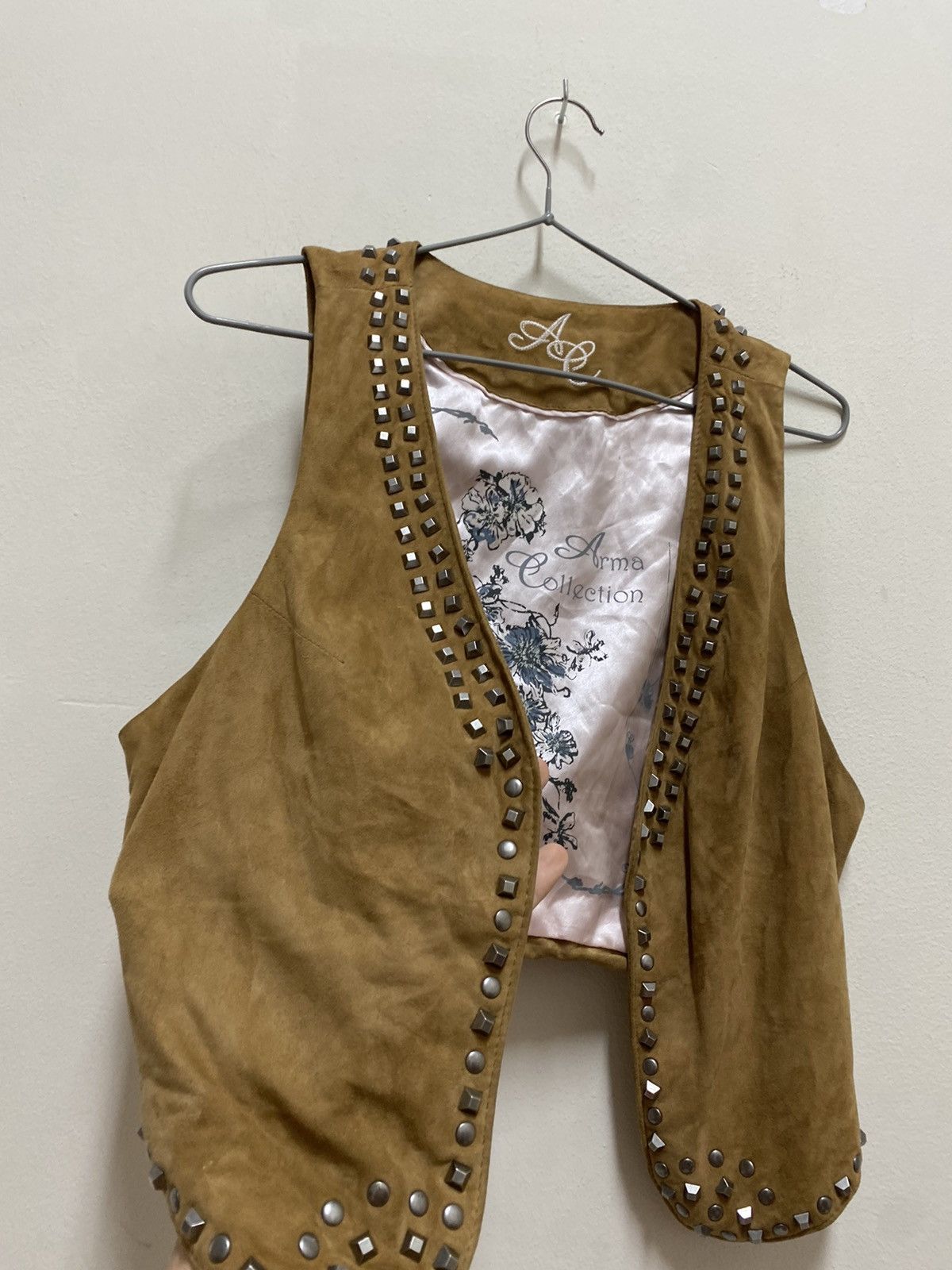 Cowboy Equipment vintage 90s avant garde cowboy punk genuine leather vest usa Size US M / EU 48-50 / 2 - 3 Thumbnail