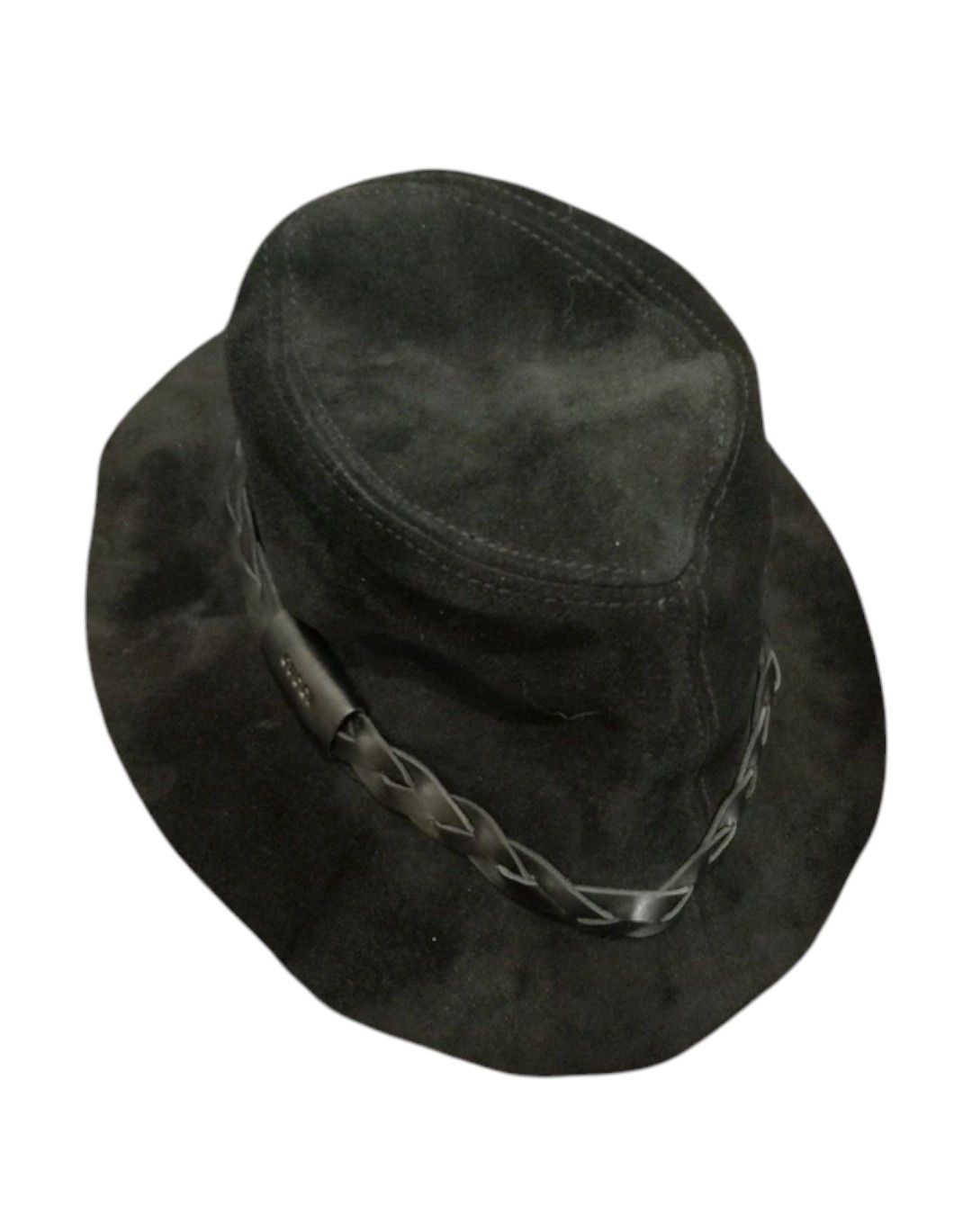 Gucci F/W 2002 SUEDE LEATHER HAT BY TOM FORD Size ONE SIZE - 3 Thumbnail