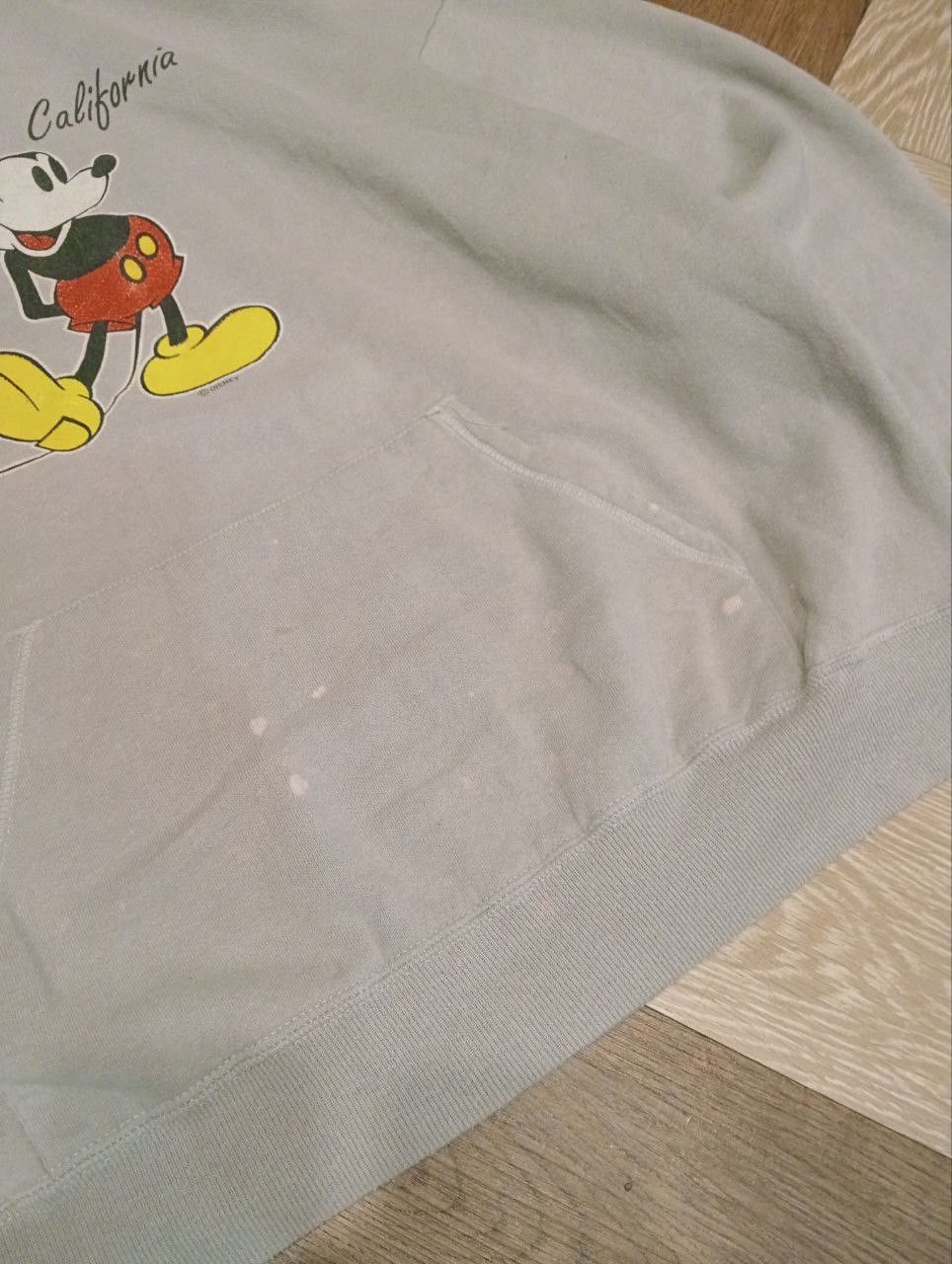 Vintage VINTAGE VELVA SHEEN MICKEY CALIFORNIA HOODIE - SIZE XL Size US XL / EU 56 / 4 - 4 Thumbnail