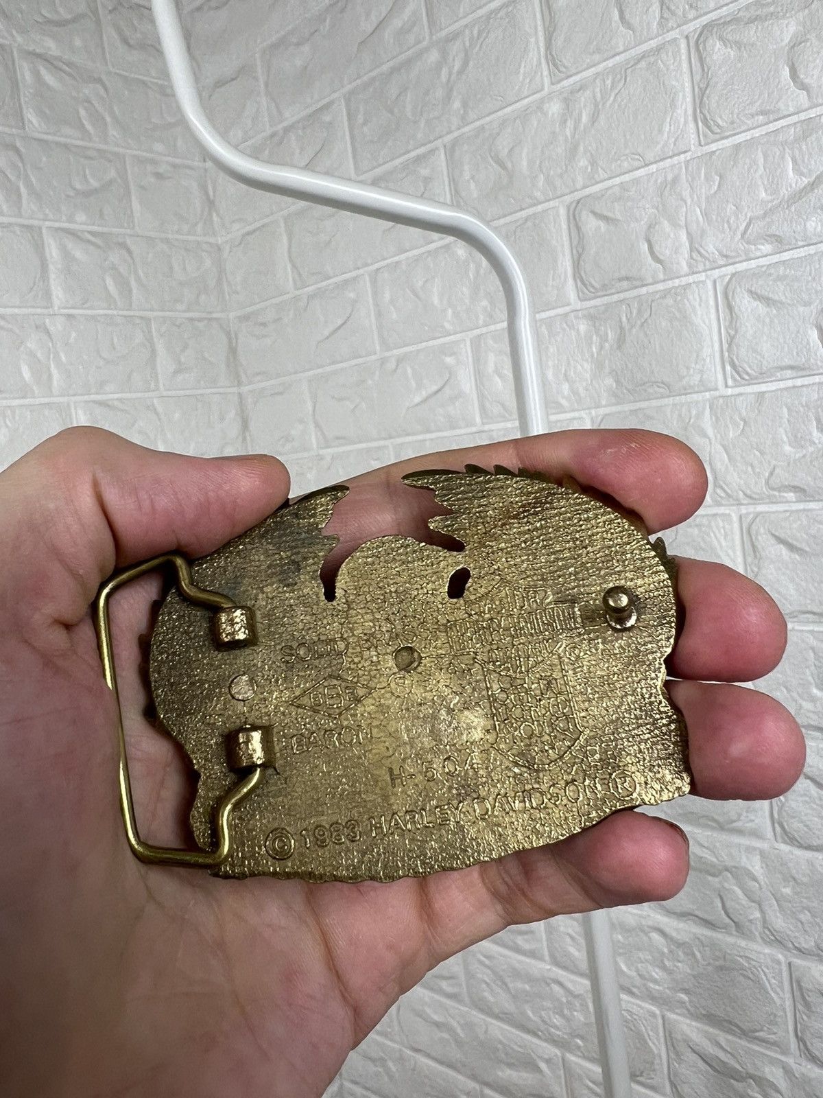 Harley Davidson × Vintage Vintage Harley Davidsons Buckle Belt Made in USA Size ONE SIZE - 6 Thumbnail