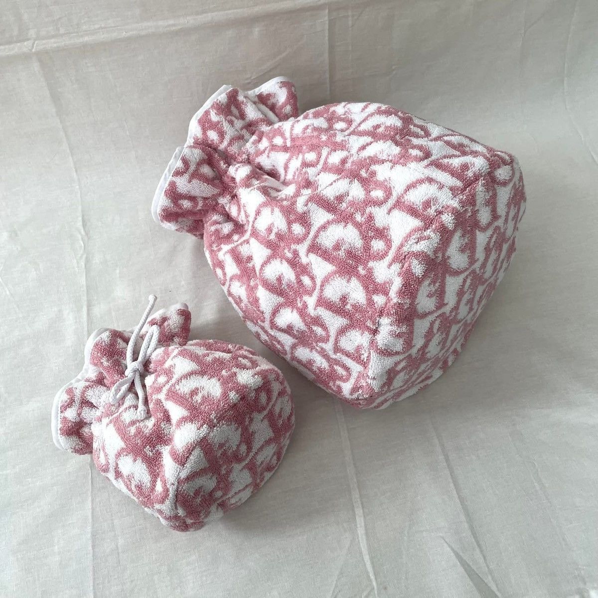 Dior 90s John Galliano For Christian Dior Pink Trotter Bucket Bag Size ONE SIZE - 5 Thumbnail