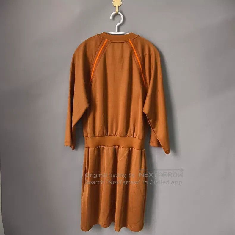 Hermes Hermes Orange Cashmere Knit Dress Size XS / US 0-2 / IT 36-38 - 2 Thumbnail