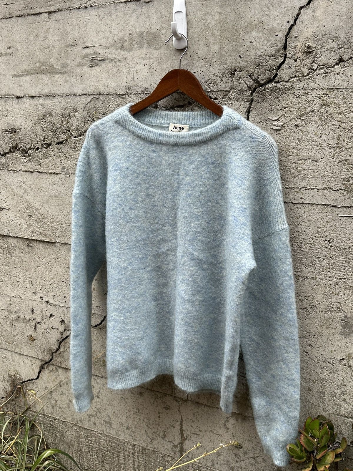 RARE GRAIL Acne Studios soft mohair blend sweater