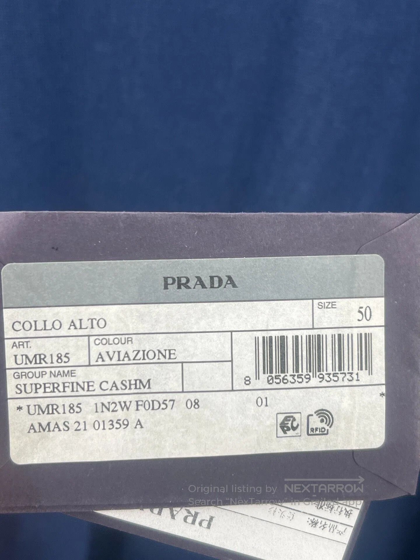 Prada prada men’s high neck knit sweater. Size US M / EU 48-50 / 2 - 7 Thumbnail
