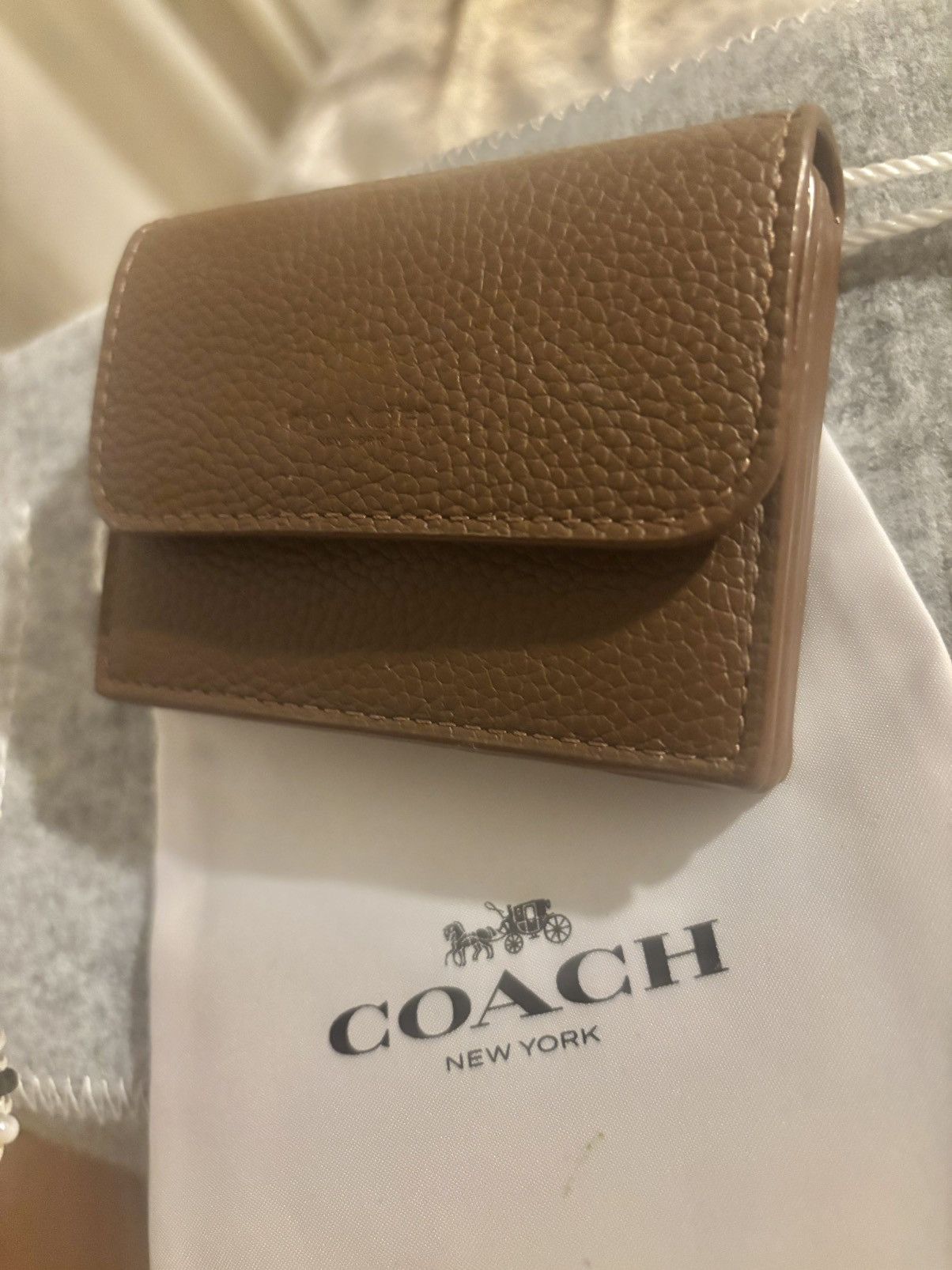 Coach Coach Camel Color small Card wallet Size ONE SIZE - 2 Thumbnail