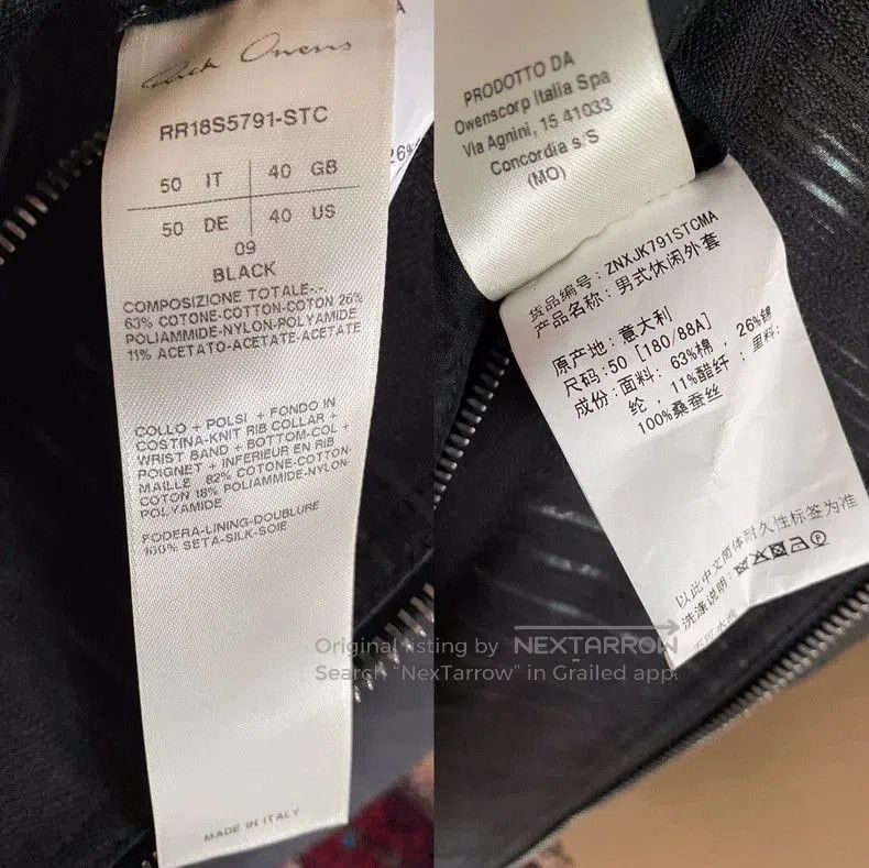 Rick Owens Rick Owens MA1 Flight Bomber Jacket. Size US L / EU 52-54 / 3 - 9 Thumbnail