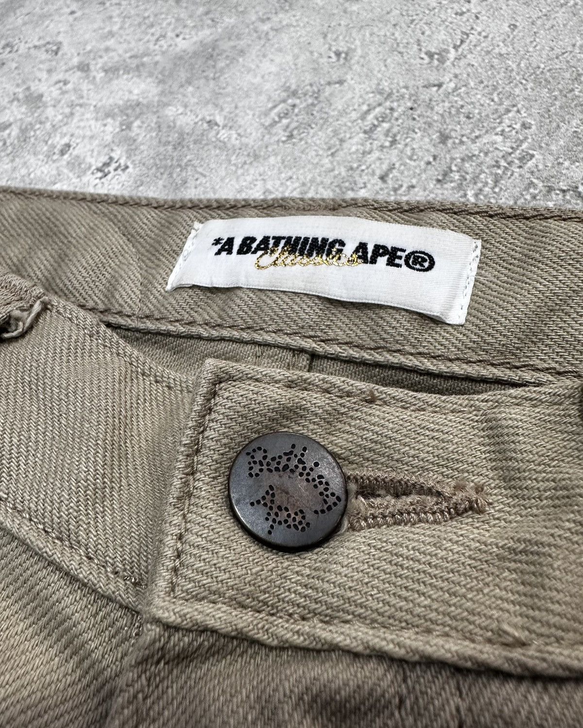 Bape × Nigo Bape A Bathing Ape Classics Denim Jeans Size 29" - 6 Thumbnail