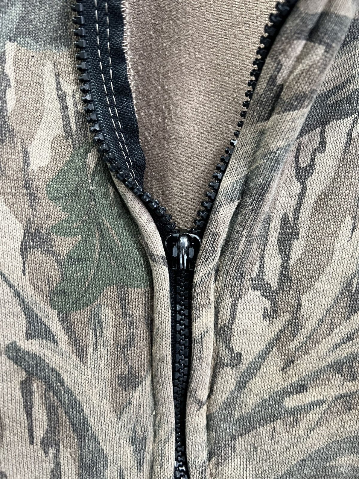 Vintage Vintage Real Tree Mossy Oaks Camo Hoodie Zip Up Sweater xxl Size US XXL / EU 58 / 5 - 5 Thumbnail