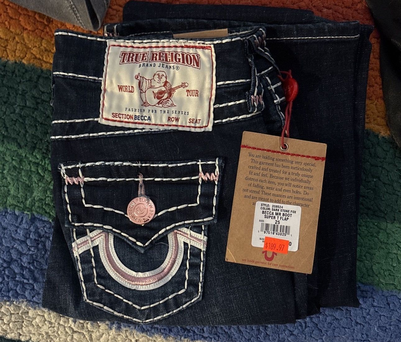 True Religion Becca mid rise bootcut true religion jeans Size 25" / US 0 / IT 36 - 1 Thumbnail