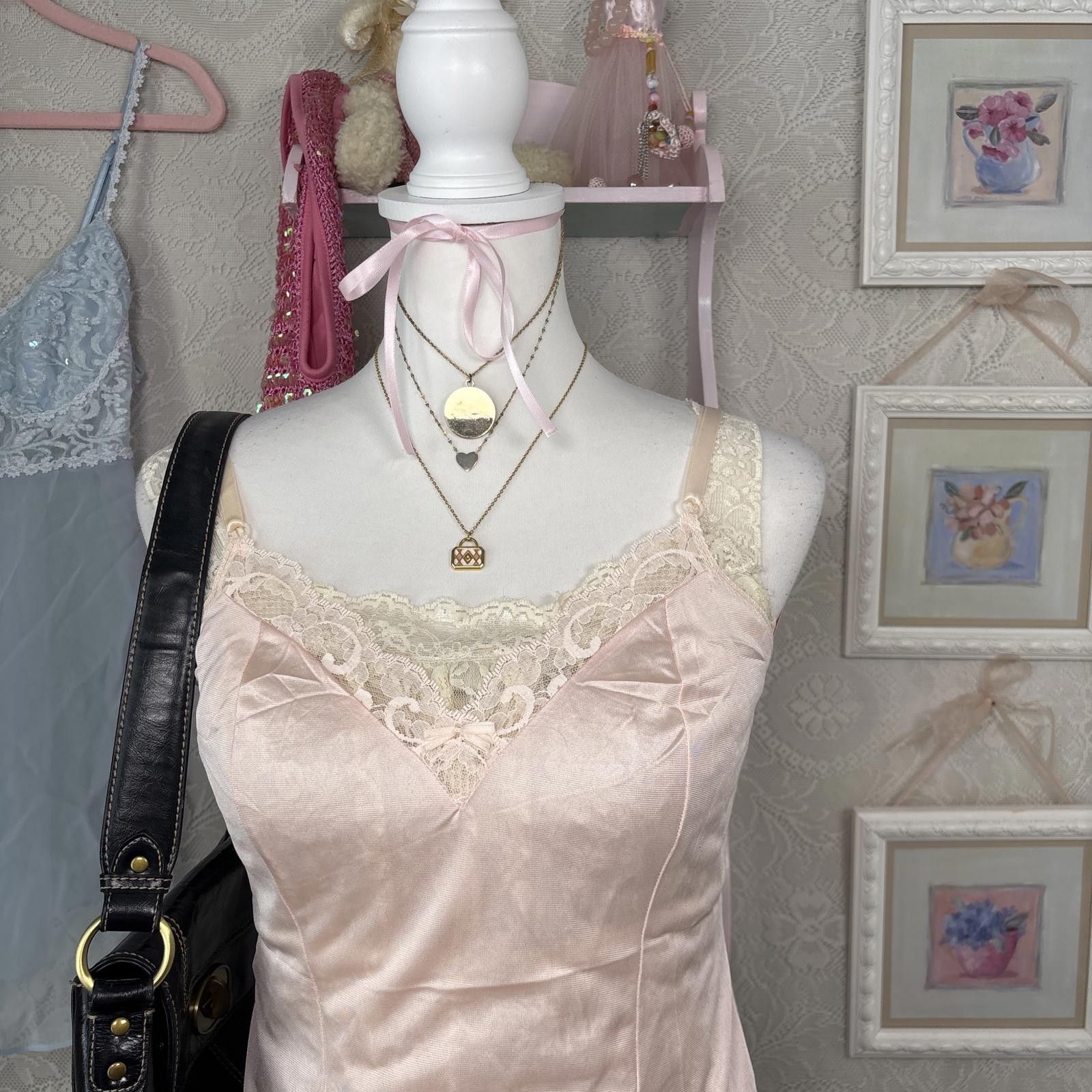 Other vintage brookie yancey coquette lace top Size S / US 4 / IT 40 - 5 Thumbnail