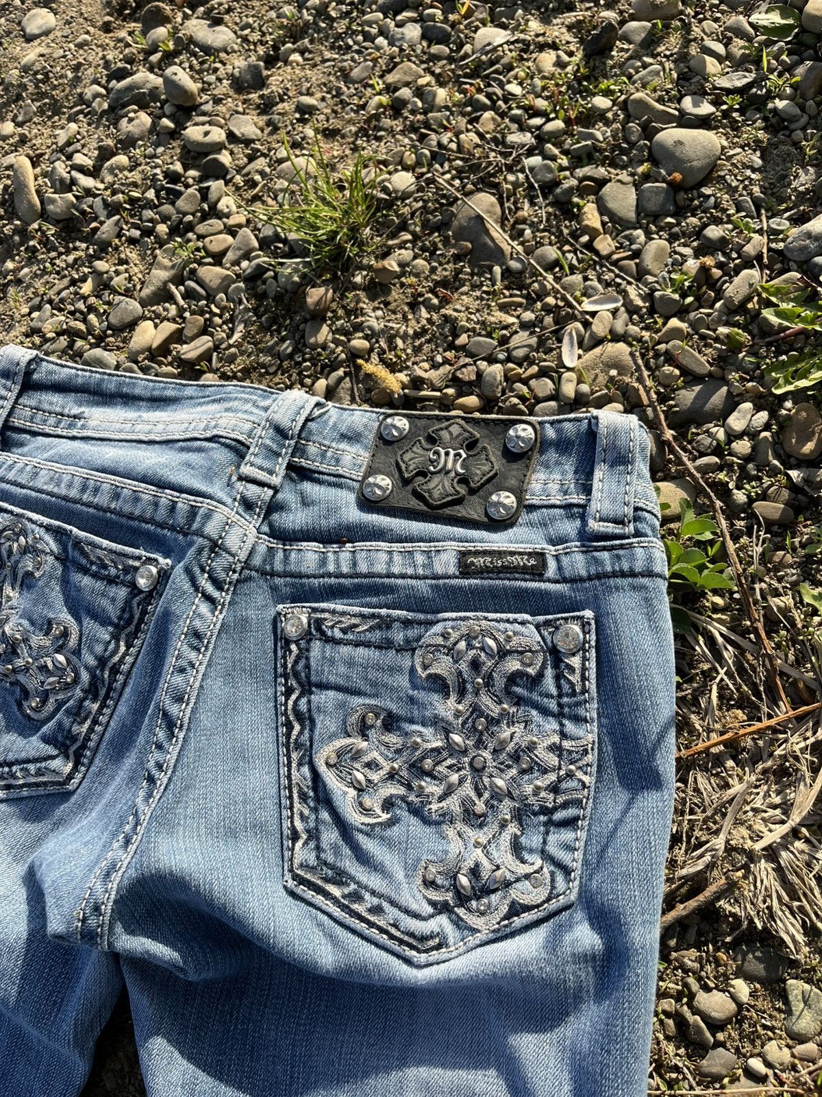 Japanese Brand × Miss Me × Vintage Vintage Y2K Miss me Jeans Size 26" / US 2 / IT 38 - 9 Thumbnail