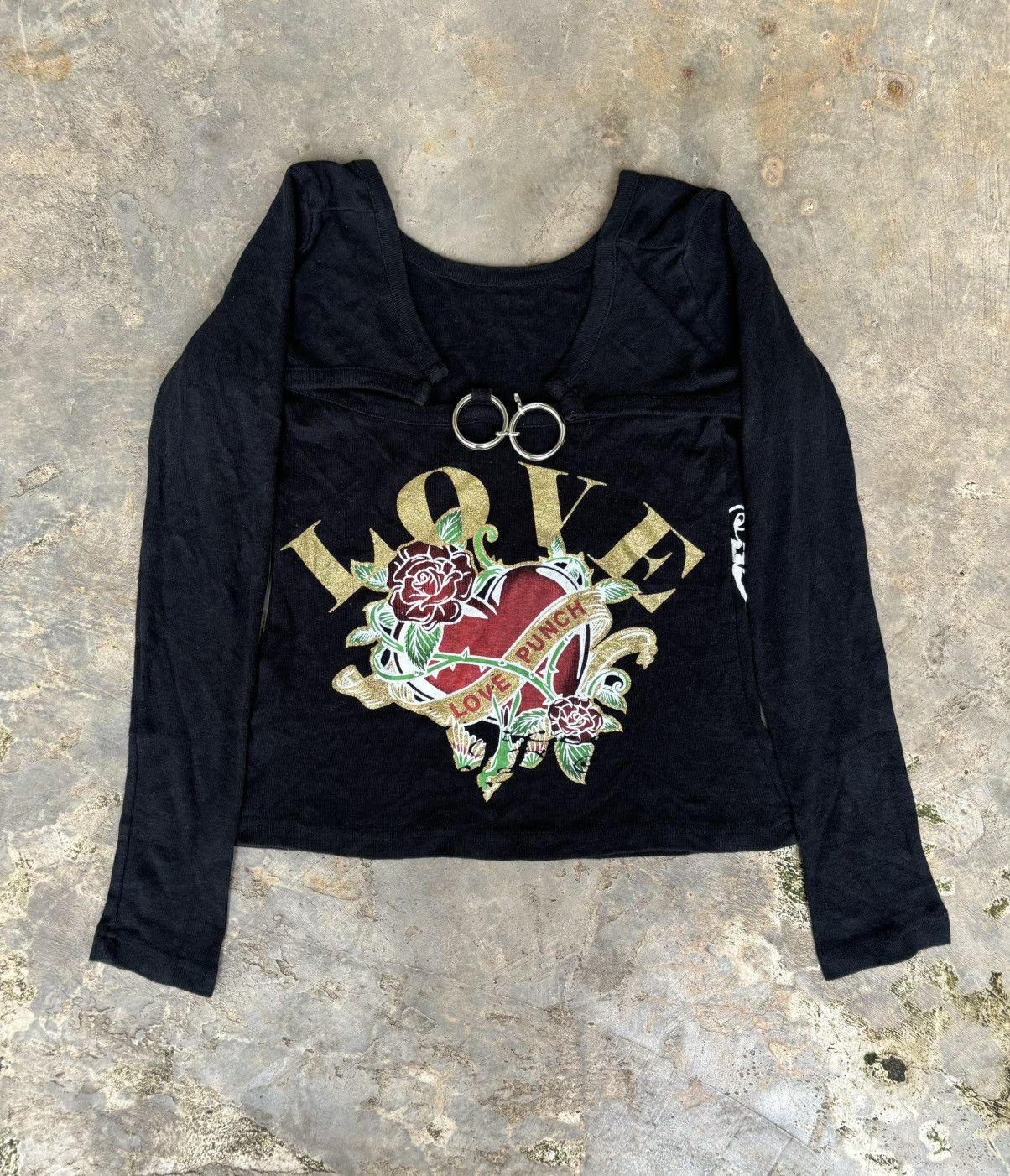 Hysteric Glamour × If Six Was Nine × Japanese Brand Y2k MKR Love Punch Poem Skull Womens Punk Style Size M / US 6-8 / IT 42-44 - 1 Thumbnail