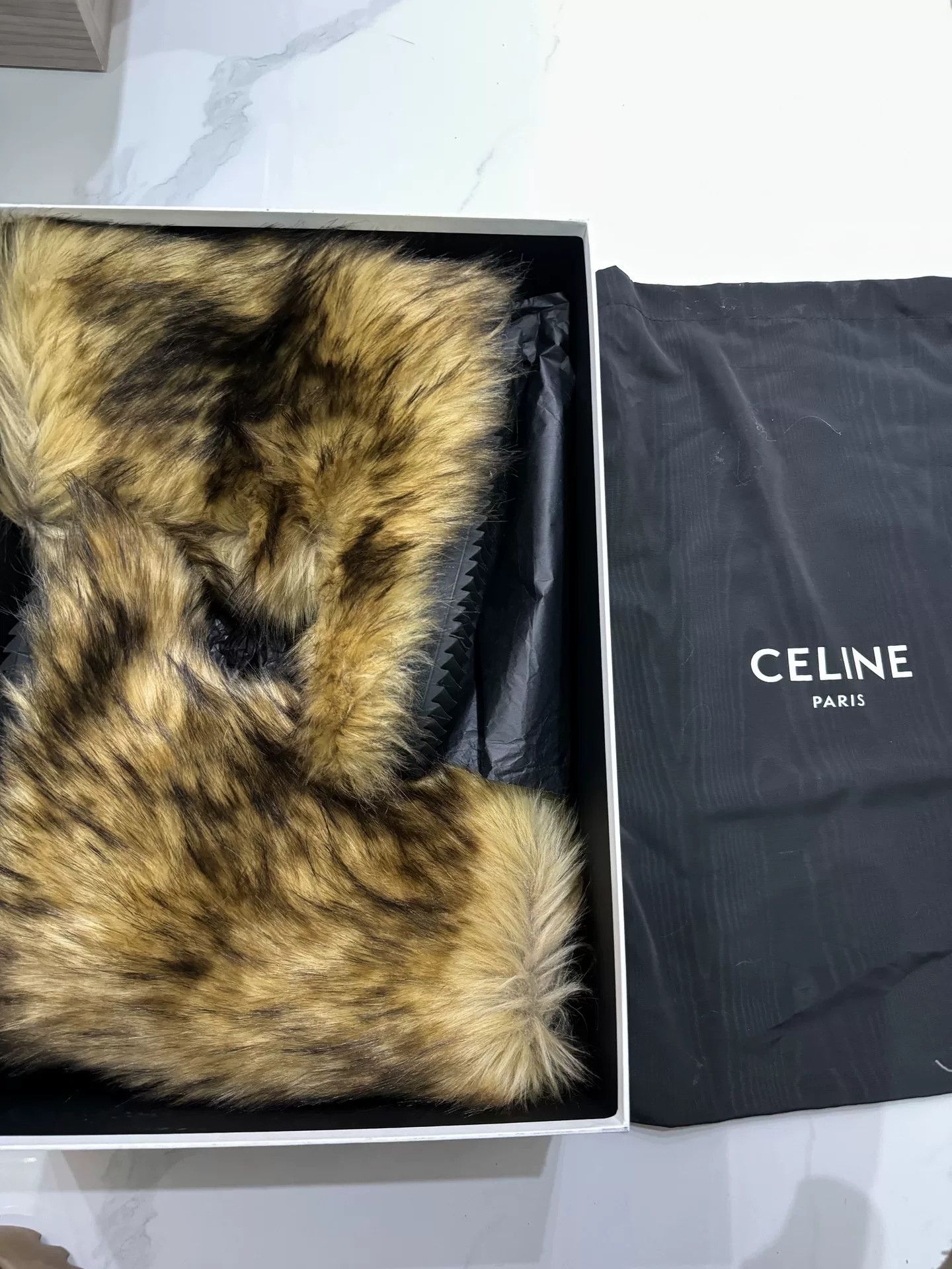 Celine Celine Fur Boots for Men Size US 8 / EU 41 - 1 Thumbnail