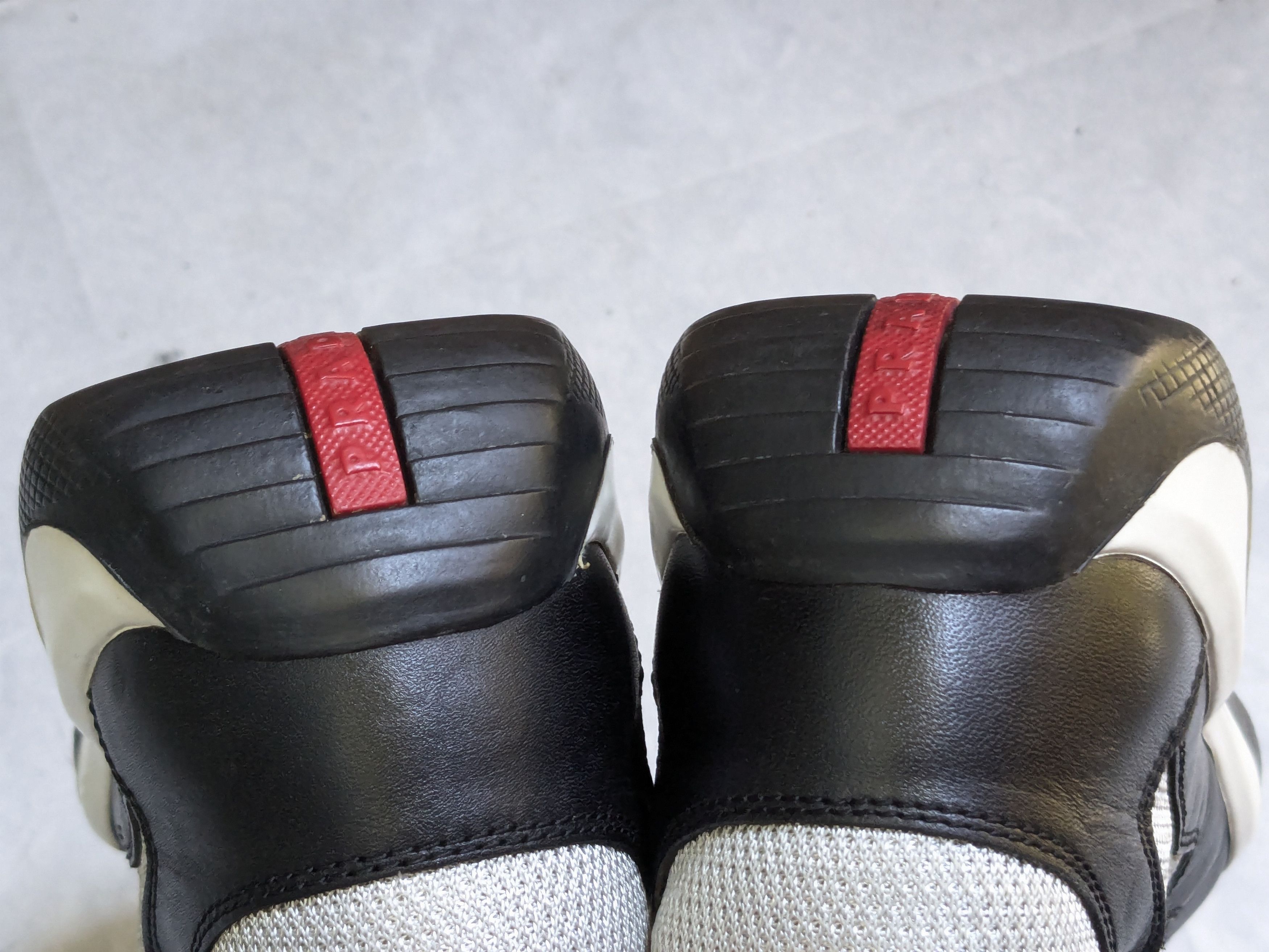 Prada Prada America's Cup Sneakers Black 11 Silver White Size US 11 / EU 44 - 13 Thumbnail
