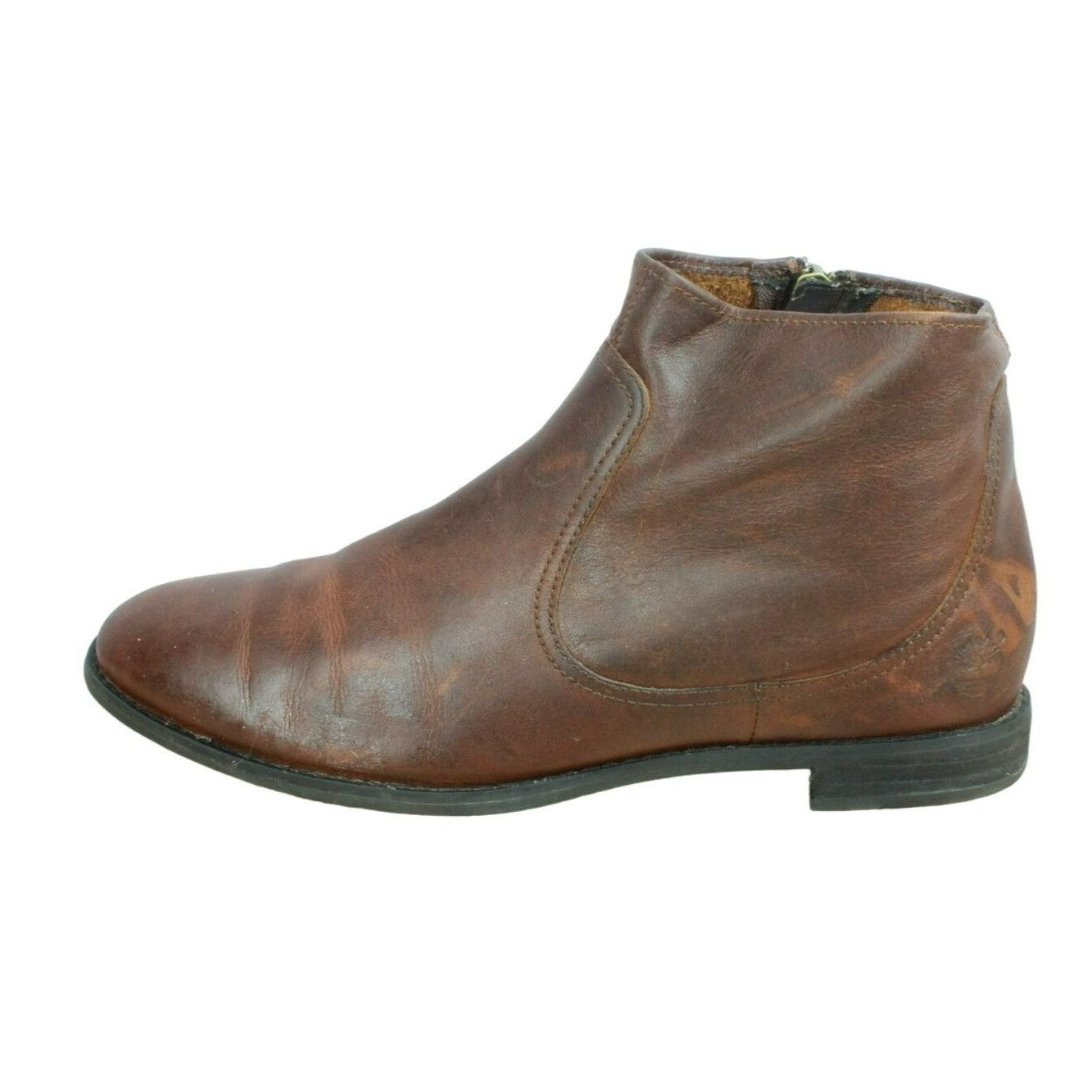 Leather × Timberland Timberland Preble Women's Side Zip Casual Ankle Boots Size US 7 / IT 37 - 2 Thumbnail