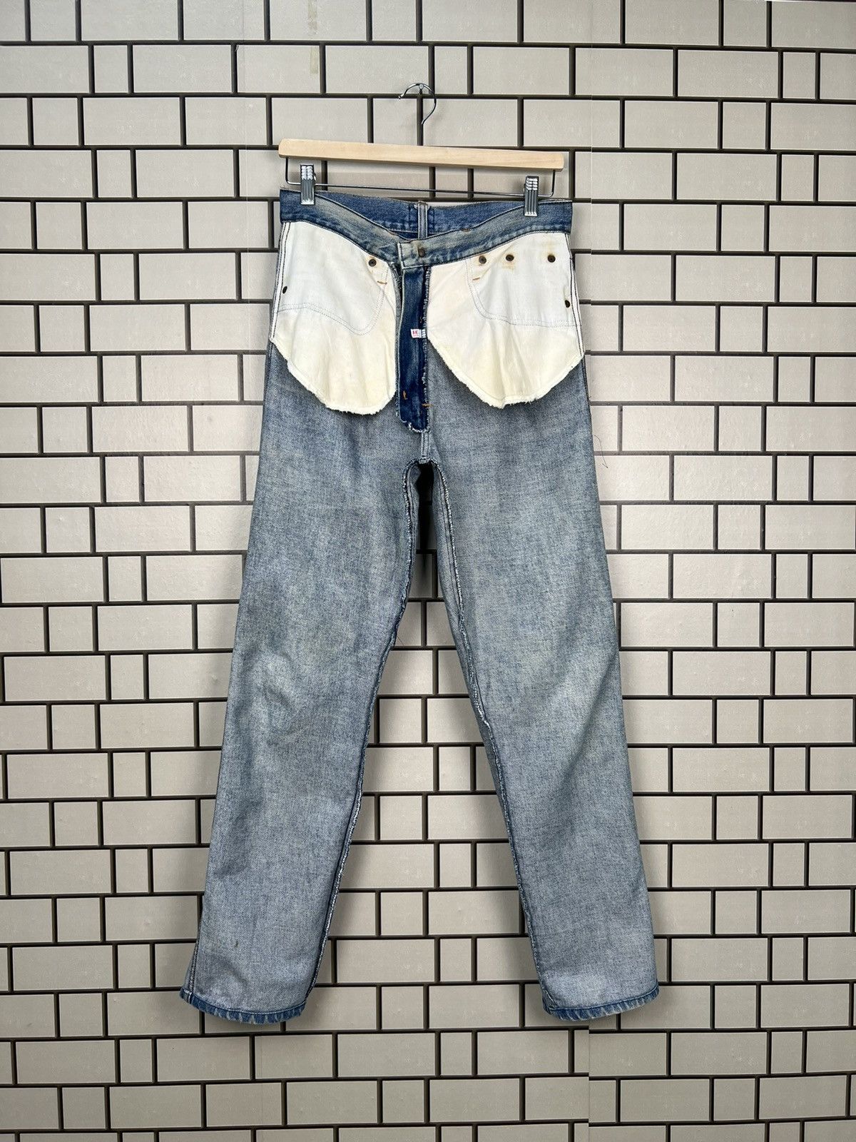 Moschino × Vintage Moschino Acid Wash Vintage Jeans Pants Size US 30 / EU 46 - 13 Thumbnail