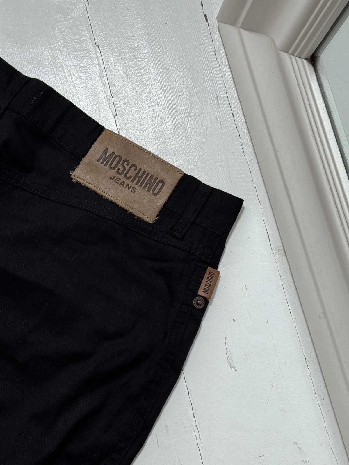 Moschino VINTAGE MOSCHINO 2000s BASIC TROUSERS Size 32" / US 10 / IT 46 - 3 Thumbnail