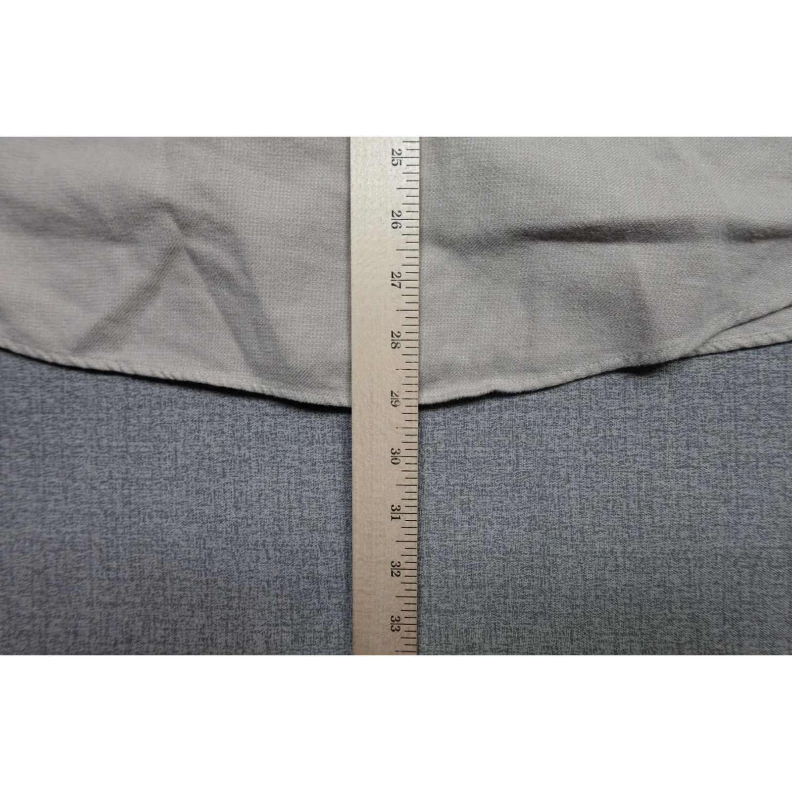 UNTUCKit UNTUCKit Dress Shirt Mens Large Beige Solid Long Sleeve Button Up Wrinkle Free Non-Iron Regular Fit Size 42R - 7 Thumbnail