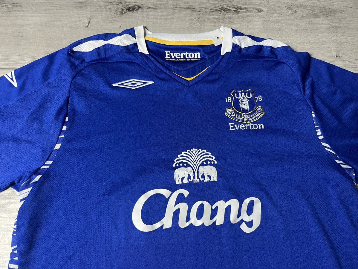 Umbro Everton 2007/08 Home Football Shirt Umbro Vintage Soccer Size US XXL / EU 58 / 5 - 3 Thumbnail