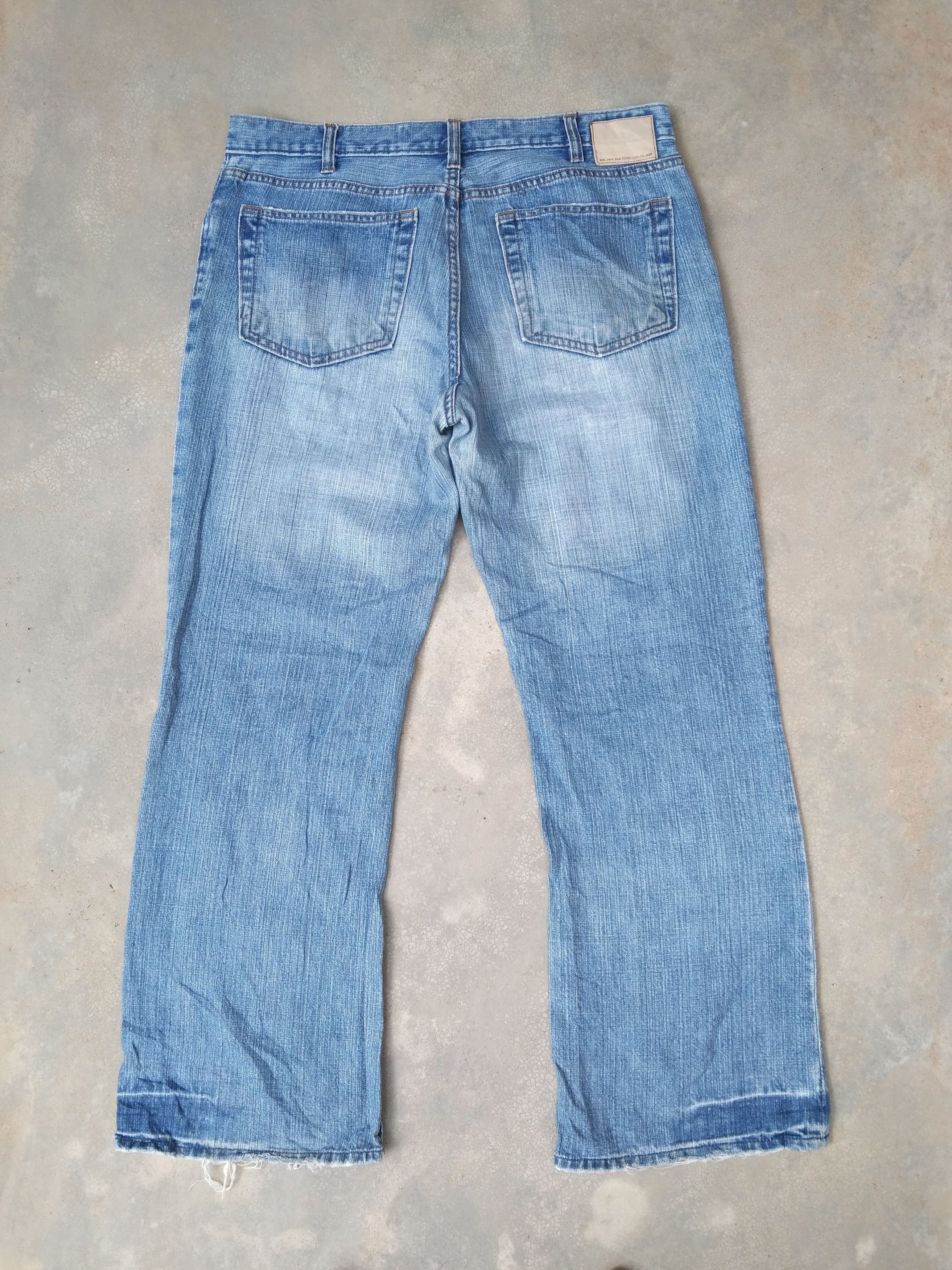 Gap Vintage Gap Boot Cut Baggy Flared Jeans 36x30 Size US 36 / EU 52 - 2 Thumbnail