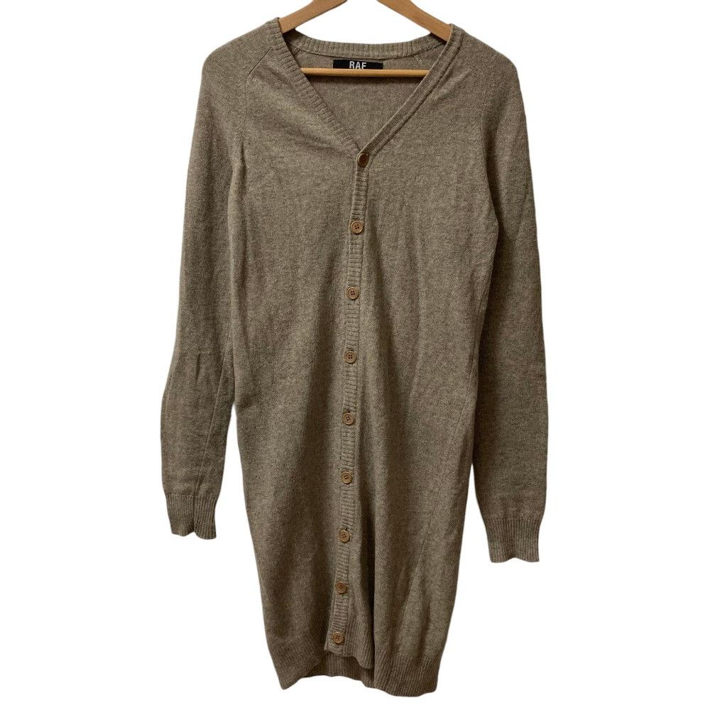 Raf Simons Raf Simons Raf by Raf Simons Wool Long Cardigan Textile Outerwear DUTY FREE for USA Size ONE SIZE - 1 Thumbnail