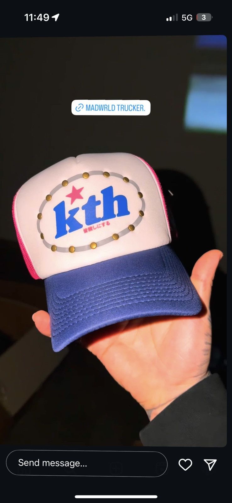 New Era Kill The Hype Trucker Size ONE SIZE - 6 Thumbnail