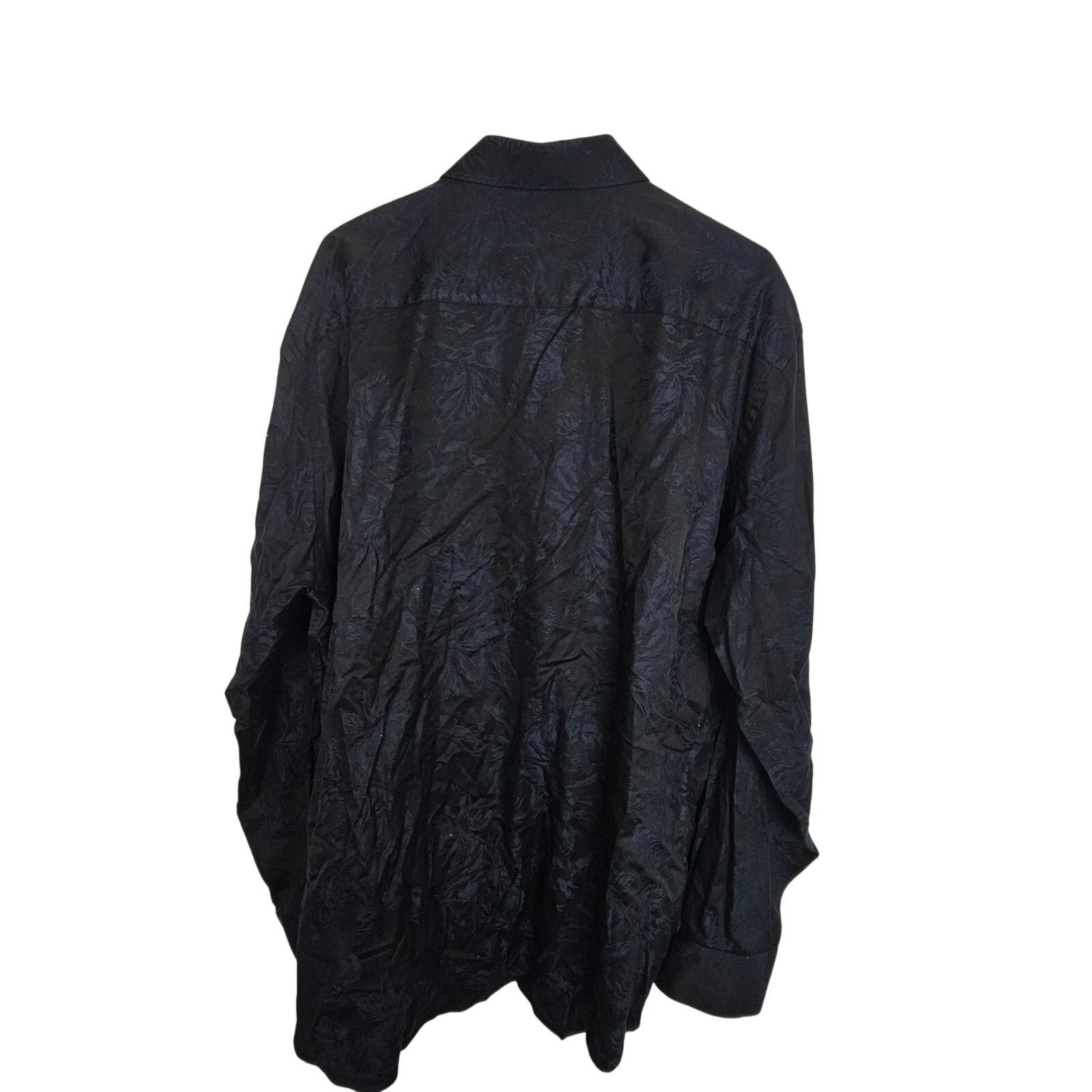 BUGATCHI Bugatchi Uomo Men Floral Dress Shirt XXL Classic Fit Formal Size US XXL / EU 58 / 5 - 9 Thumbnail