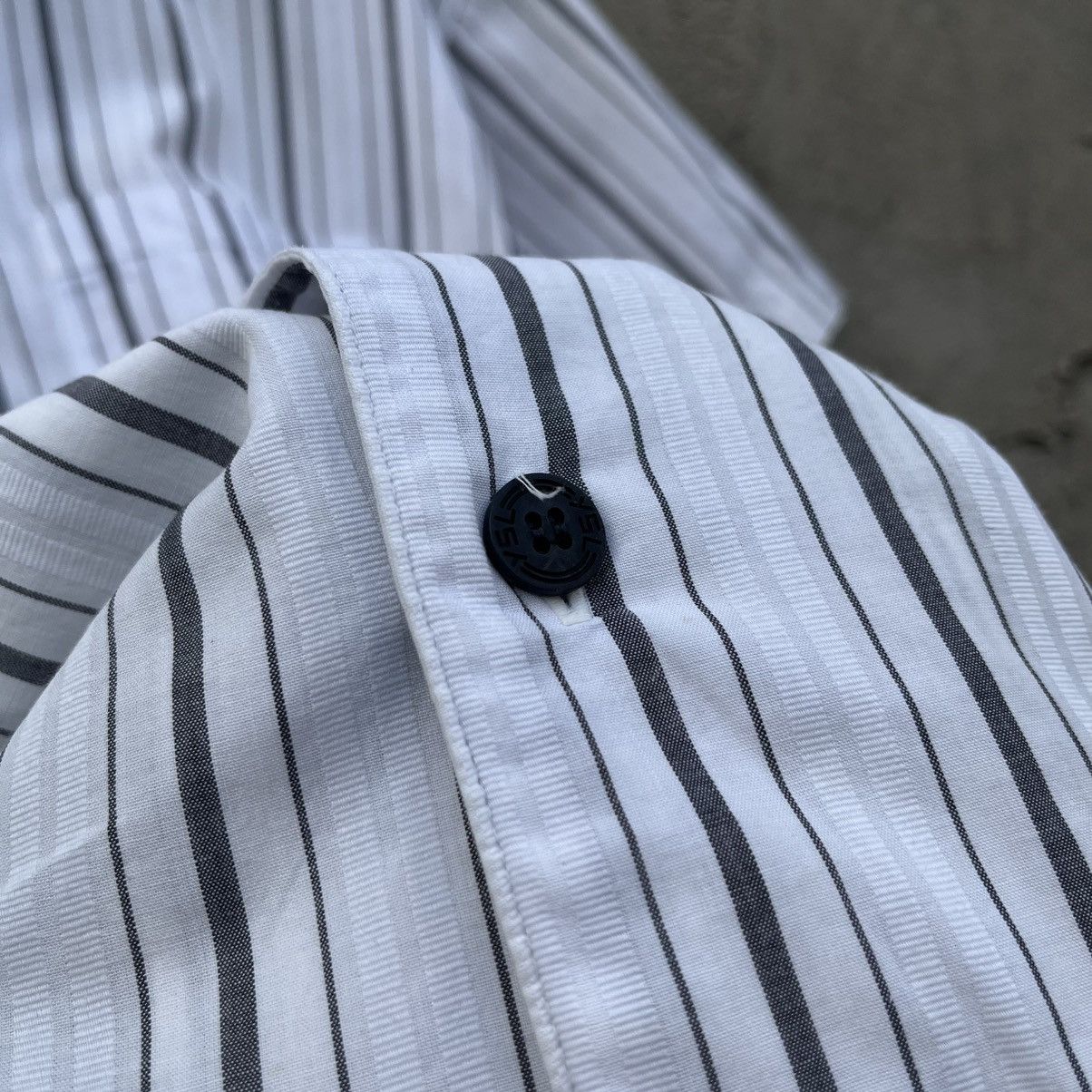 Yves Saint Laurent Yvessaintlaurent stripe collar shirt Size US L / EU 52-54 / 3 - 5 Thumbnail