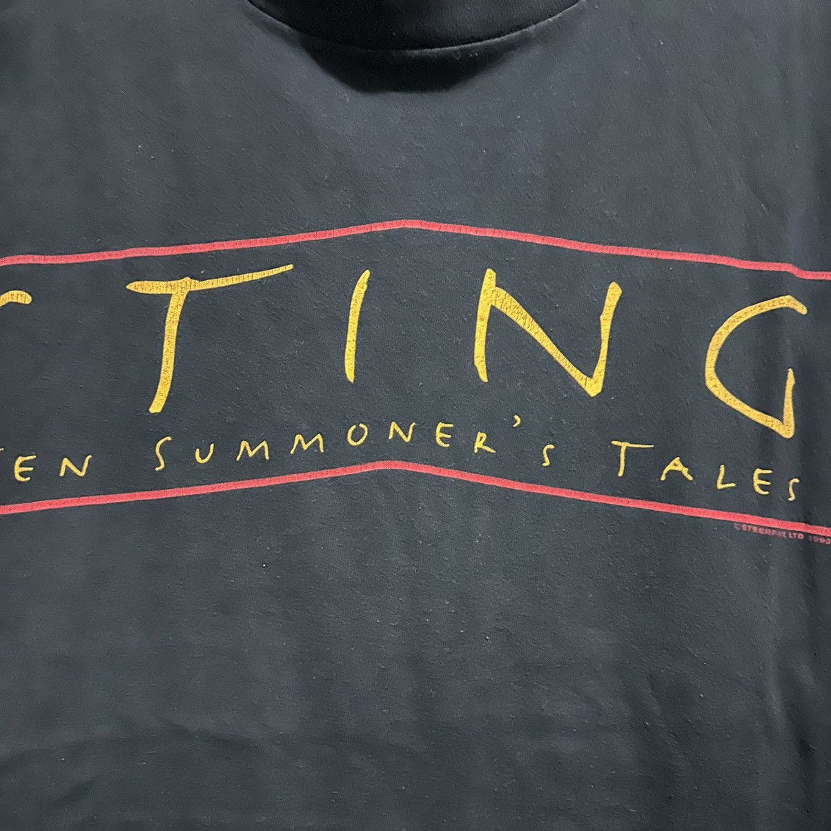 Vintage Sting 1993 “ TEN SUMMONER’S TALES WORLD TOUR”