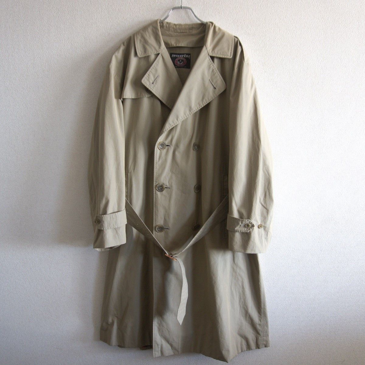 Vintage INVERTERE 90S Trench coat Size 40 Size US XXS / EU 40 - 1 Thumbnail
