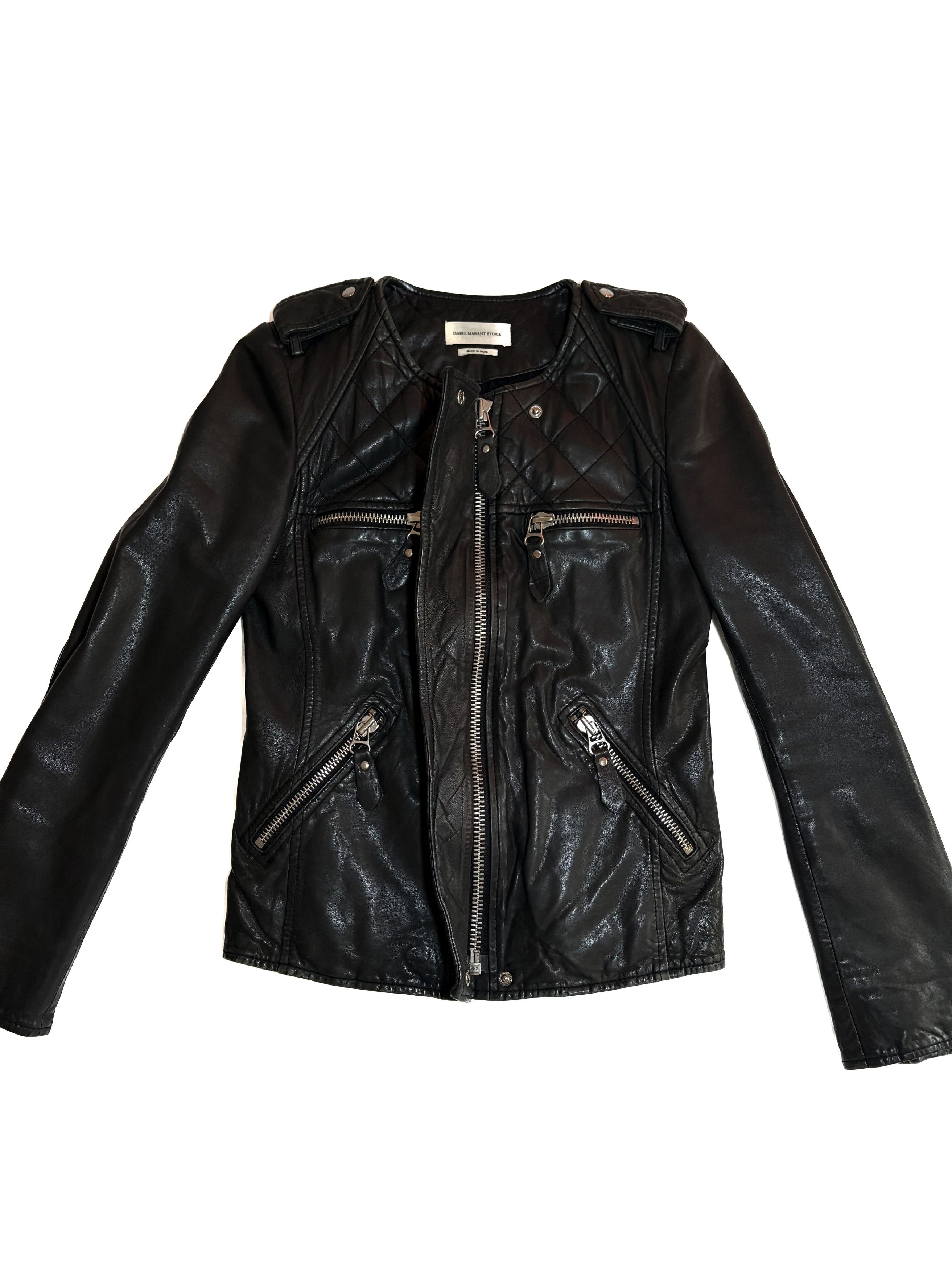 Isabel Marant Etoile Isabel Marant Lambskin Leather Jacket Size XS / US 0-2 / IT 36-38 - 5 Thumbnail