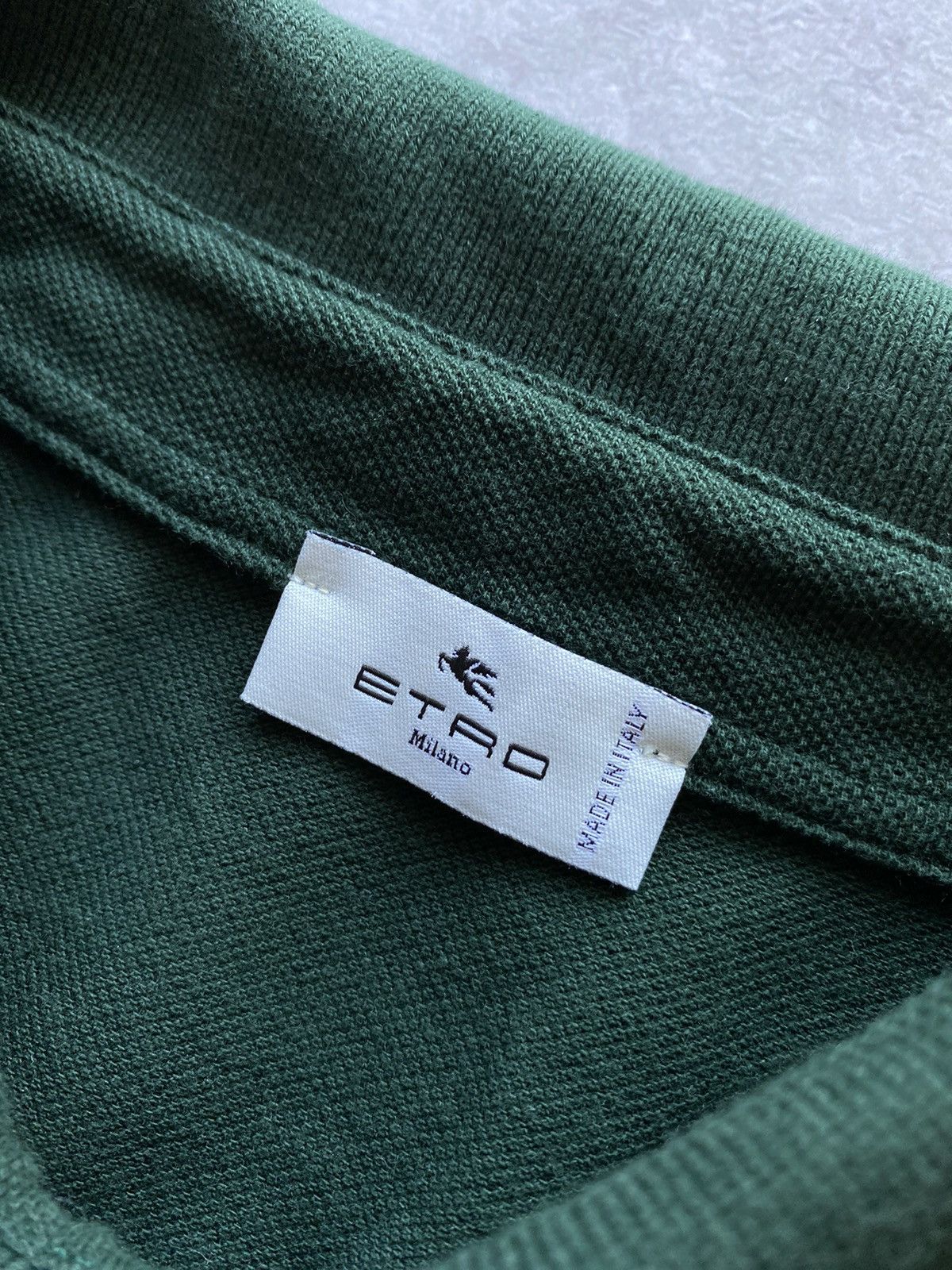 Etro Luxury Etro Milano Relaxed Polo Shirt Made in Italy Size US XXL / EU 58 / 5 - 9 Thumbnail