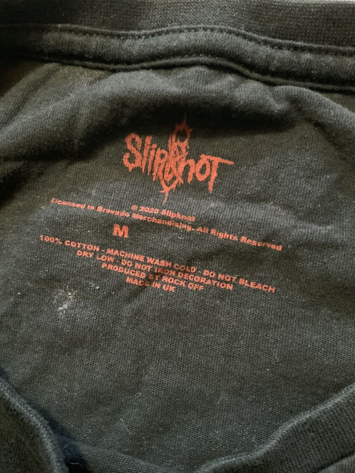 Band Tees × Slipknot Slipknot 2020 Heavy Metal Alternative Nu Rock Band T-Shirt Size US M / EU 48-50 / 2 - 7 Thumbnail