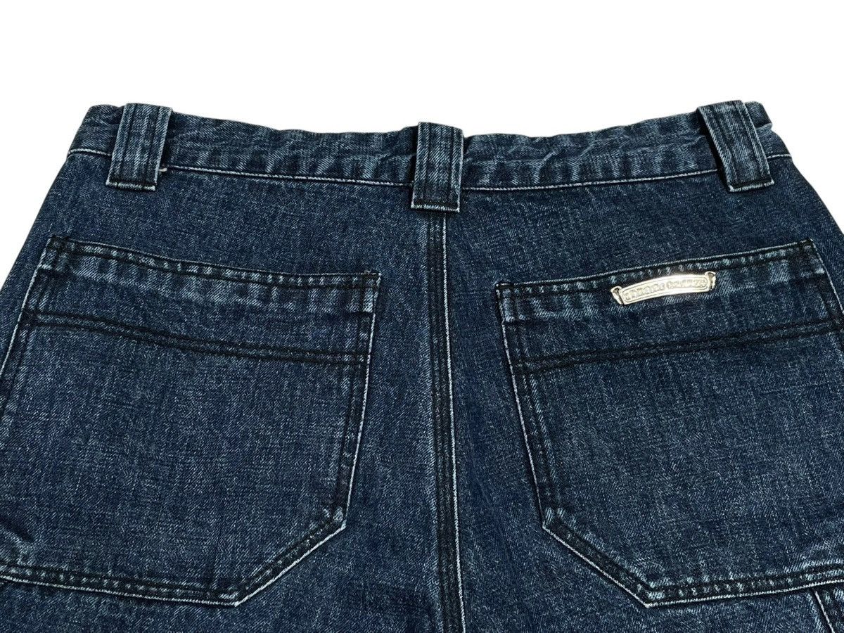 Chrome Hearts 31inch Chrome Hearts Denim Carpenter Shorts Size US 31 - 8 Thumbnail