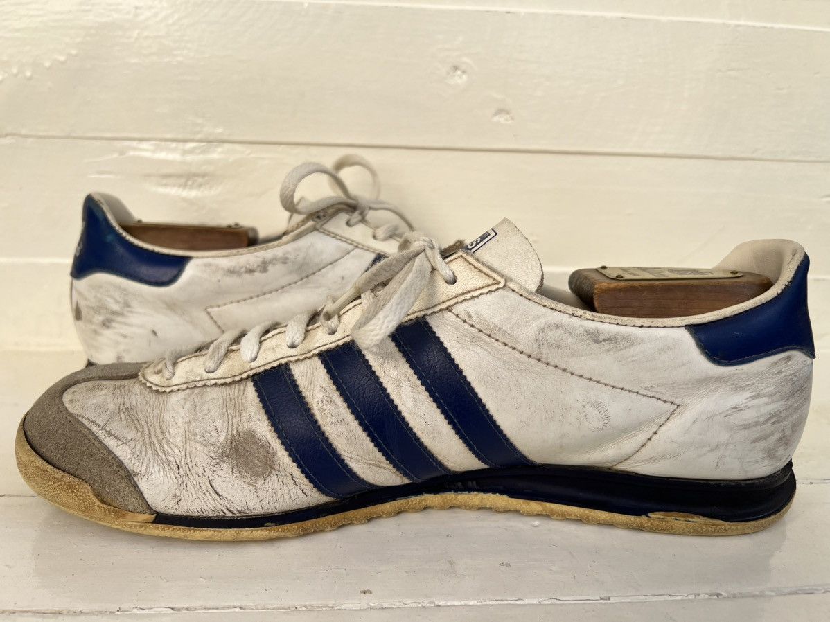 Adidas Rare Vintage Adidas ROM 70s Leather Sneakers Made in Canada Size US 9.5 / EU 42-43 - 7 Thumbnail