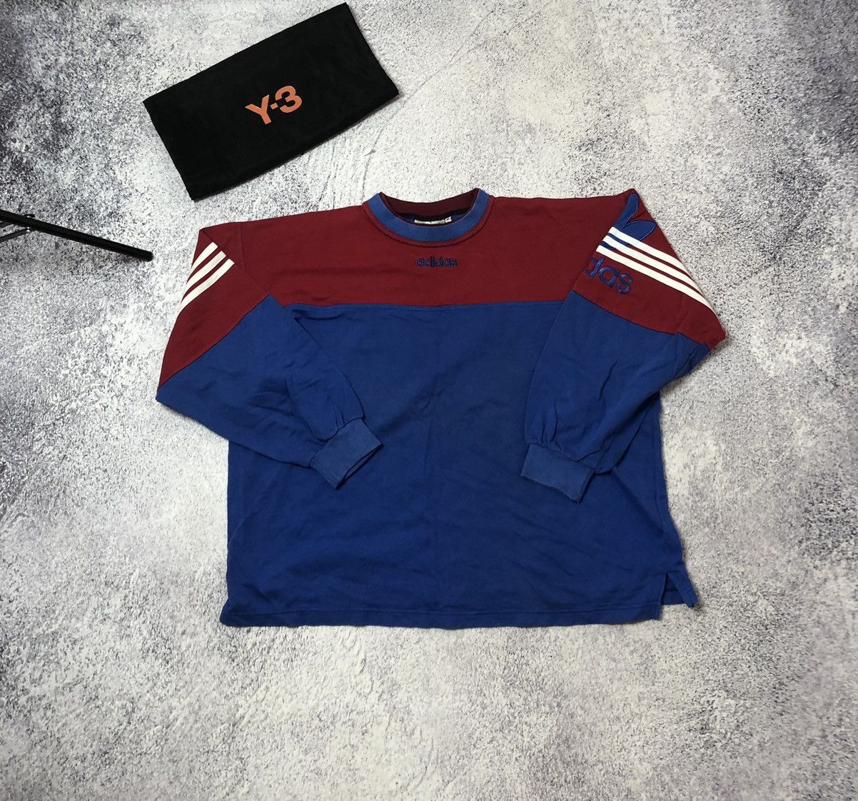 Adidas × Vintage Vintage sweater adidas size Xl y2k Size US XL / EU 56 / 4 - 1 Thumbnail
