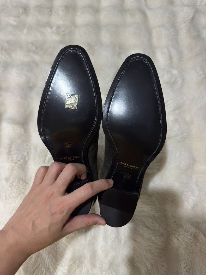 Saint Laurent Paris Saint Laurent Paris Suede Chelsea boots Size US 8 / EU 41 - 5 Thumbnail