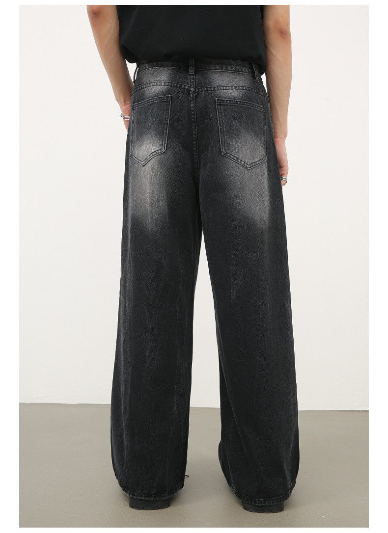 Japanese Brand × Jean Trendy Lightning Washed Vintage Loose Jeans Size US 32 / EU 48 - 2 Thumbnail