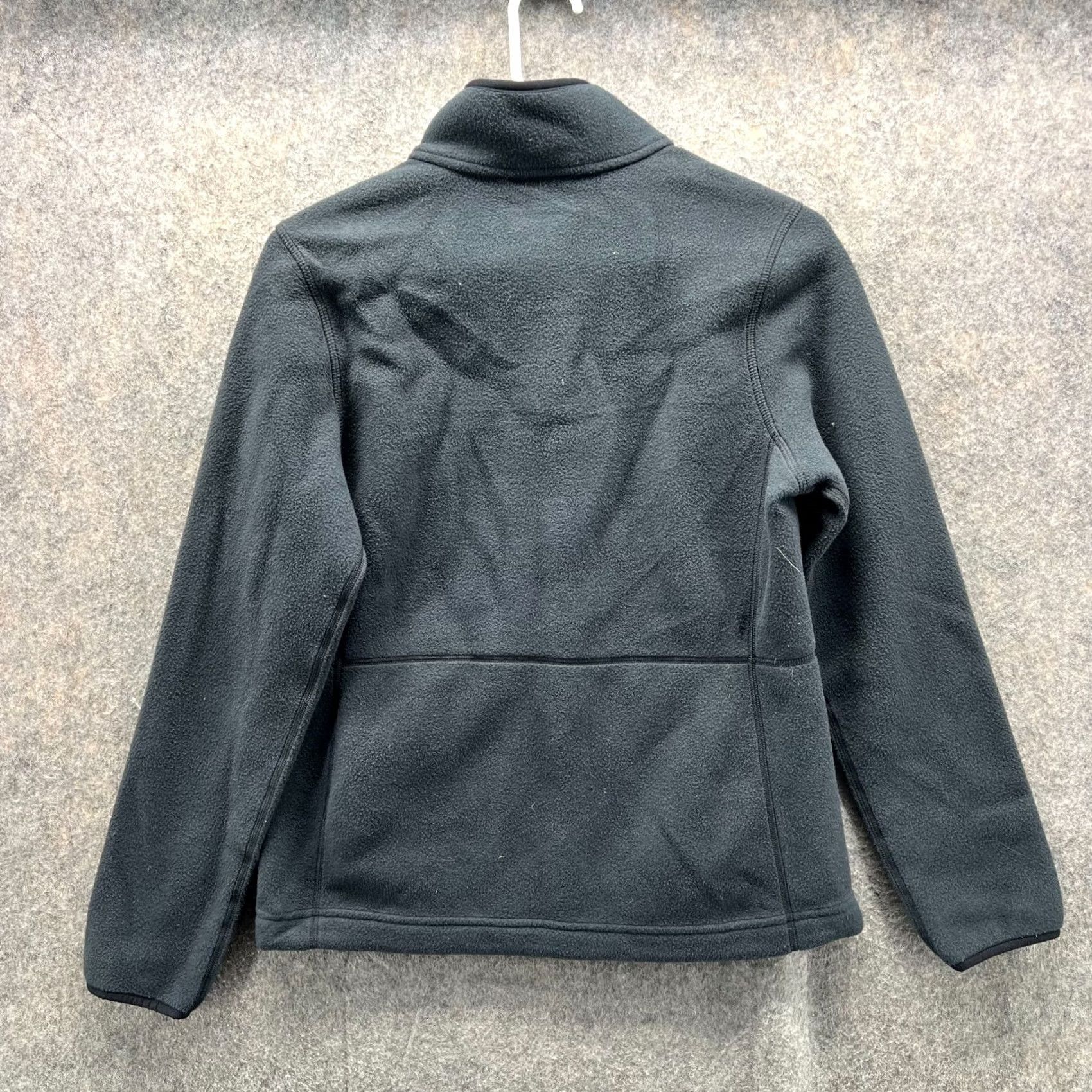 Vintage VINTAGE L.L. Bean Sweater Women XS Black Full Zip Jacket Fleece Mountain Autumn Winter 90s Mens Womens Size XS / US 0-2 / IT 36-38 - 2 Thumbnail