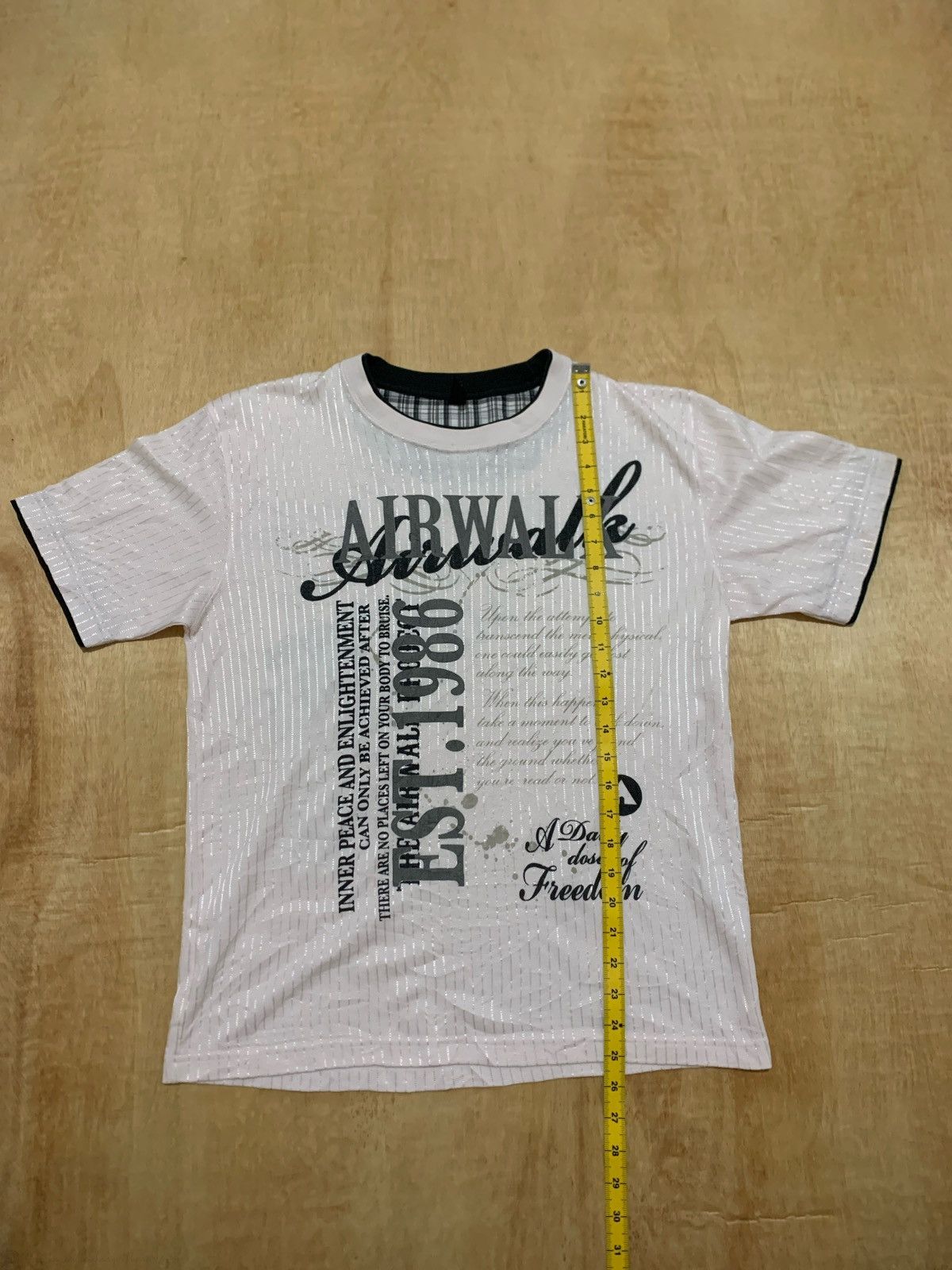 Hysteric Glamour × If Six Was Nine × Japanese Brand Vintage Y2k Air Walk Tshirt Ifsixwasnine Size US L / EU 52-54 / 3 - 8 Thumbnail