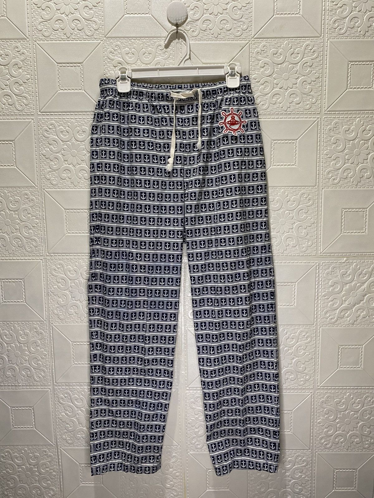 Designer × Vivienne Westwood Vivienne Westwood Homewear Orb Logo Pants Size 30" / US 8 / IT 44 - 2 Thumbnail